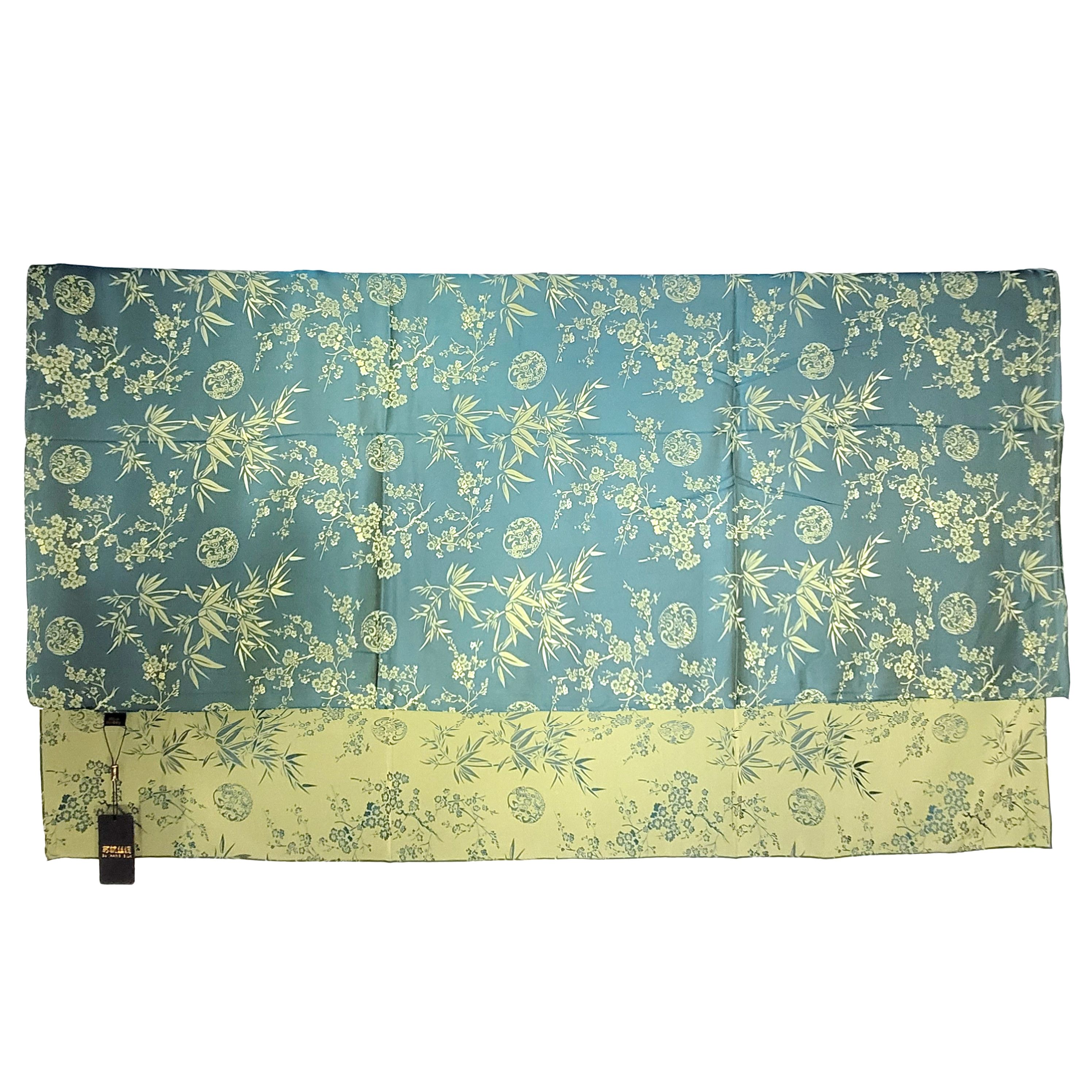 Other NWT Double-Sided Silk Scarf 52"x52" Large Square Wrap 3007 Size ONE SIZE - 4 Thumbnail
