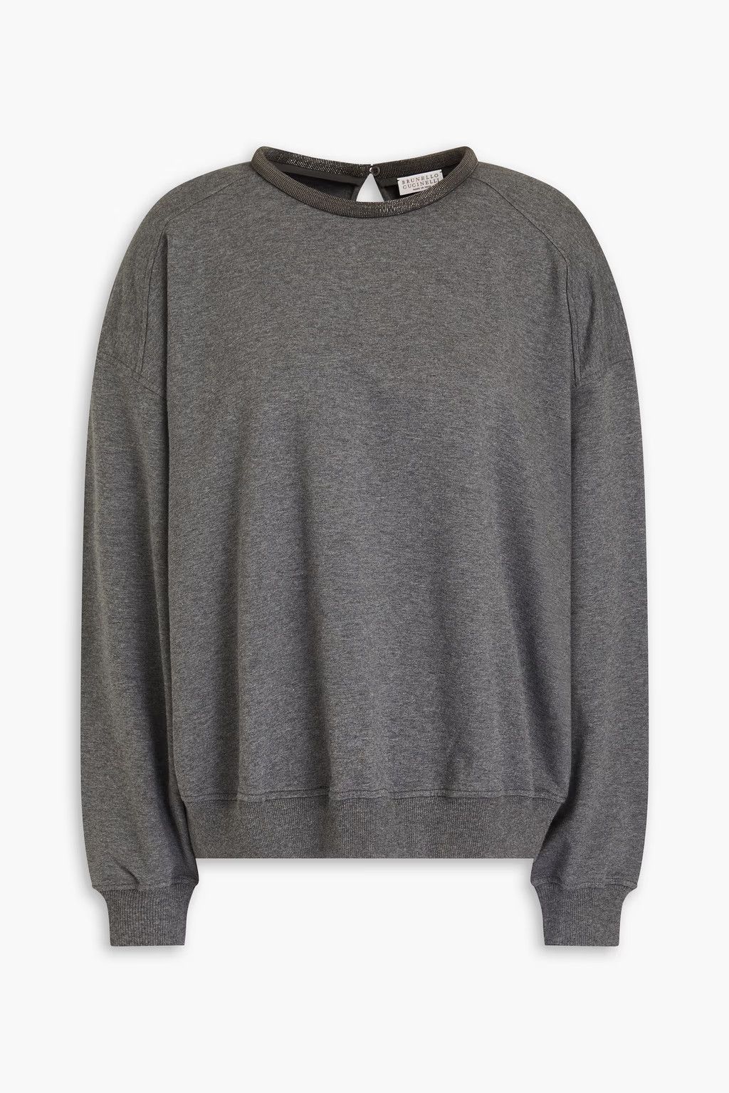 Brunello Cucinelli o1y0825 Sweatshirt in Dark Gray Size M / US 6-8 / IT 42-44 - 1 Thumbnail