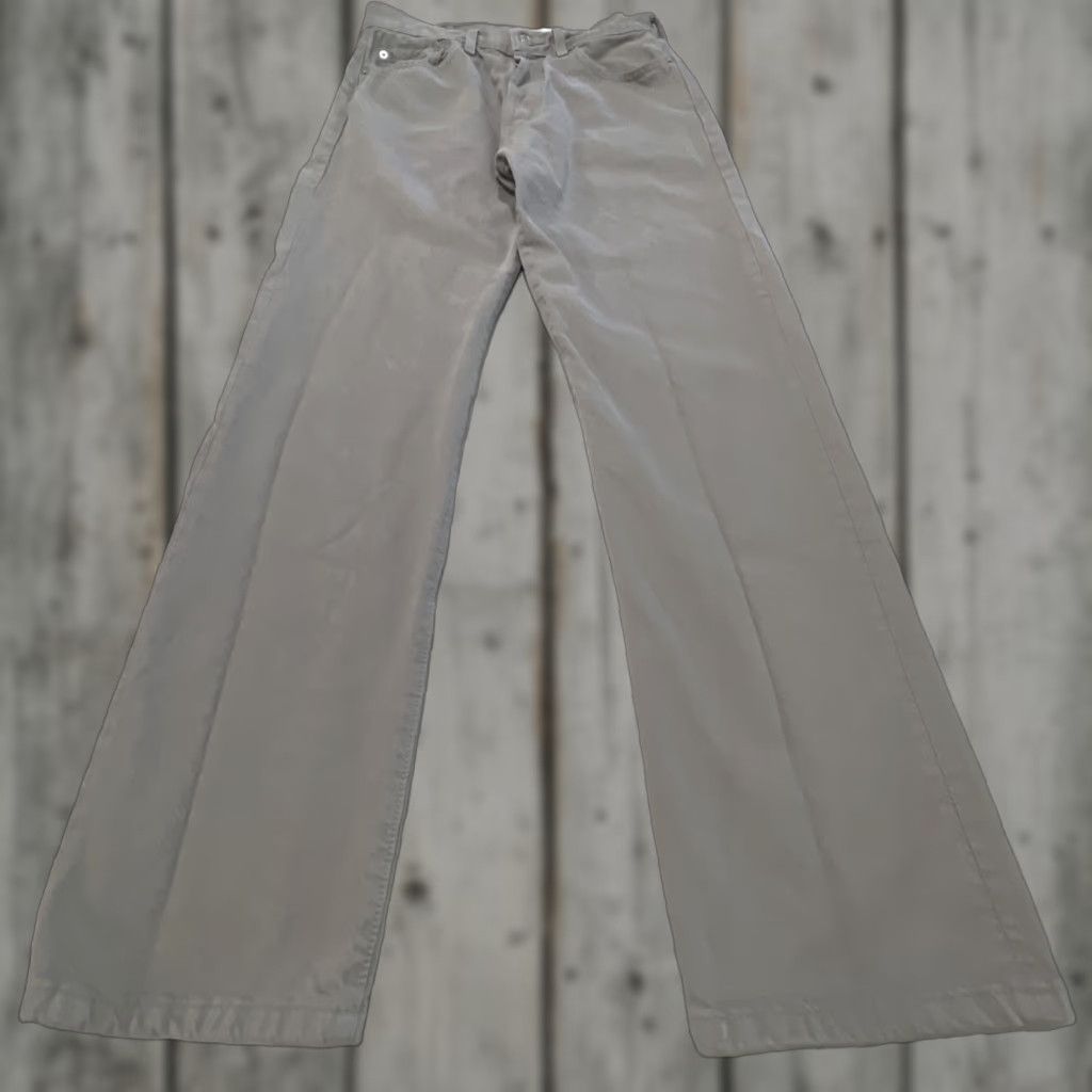 Levi's VINTAGE Levi's 501 Jeans Men’s 33x32 Grey Button Fly Straight 90s Western USA Mens Size US 33 - 1 Thumbnail