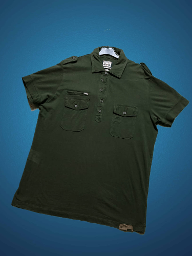 Diesel Diesel Vintage Y2K Polo STREETWEAR Size L Size US L / EU 52-54 / 3 - 1 Thumbnail
