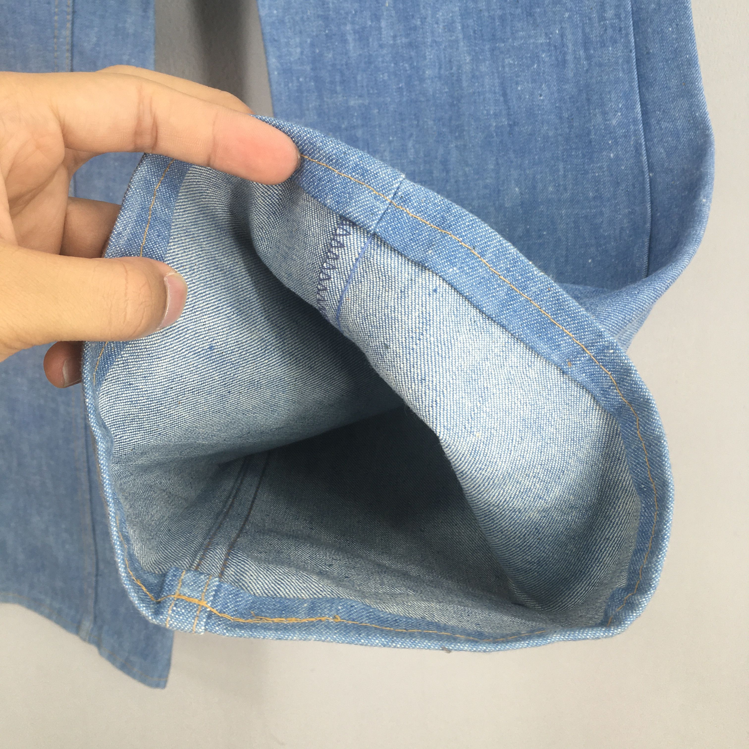 Levi's Size 33x33 Vintage 80s Levi's 517 Flare Jeans S1994 Size US 33 - 5 Thumbnail