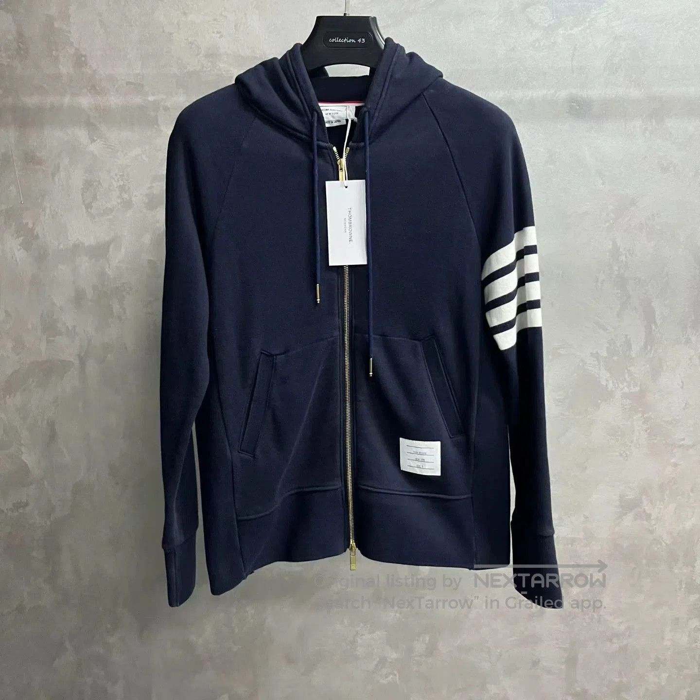 Thom Browne thom browne classic zip hoodie with stripes. Size US M / EU 48-50 / 2 - 1 Thumbnail