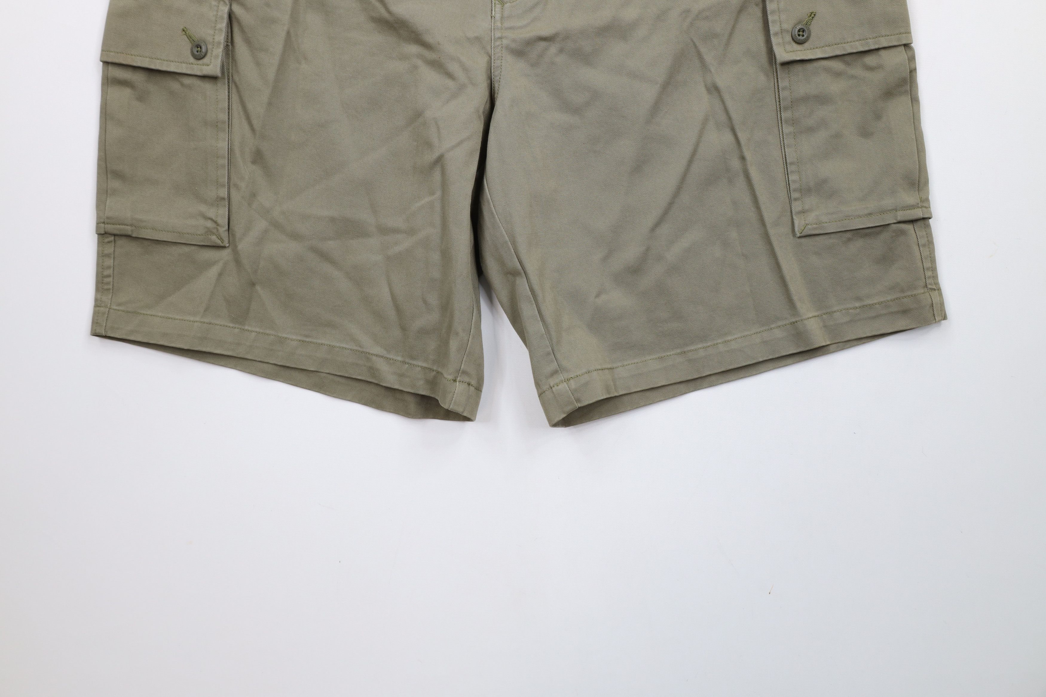 Tommy Hilfiger × Vintage Deadstock Vintage Y2K Tommy Hilfiger Fit Cargo Shorts Green Size US 42 / EU 58 - 4 Thumbnail