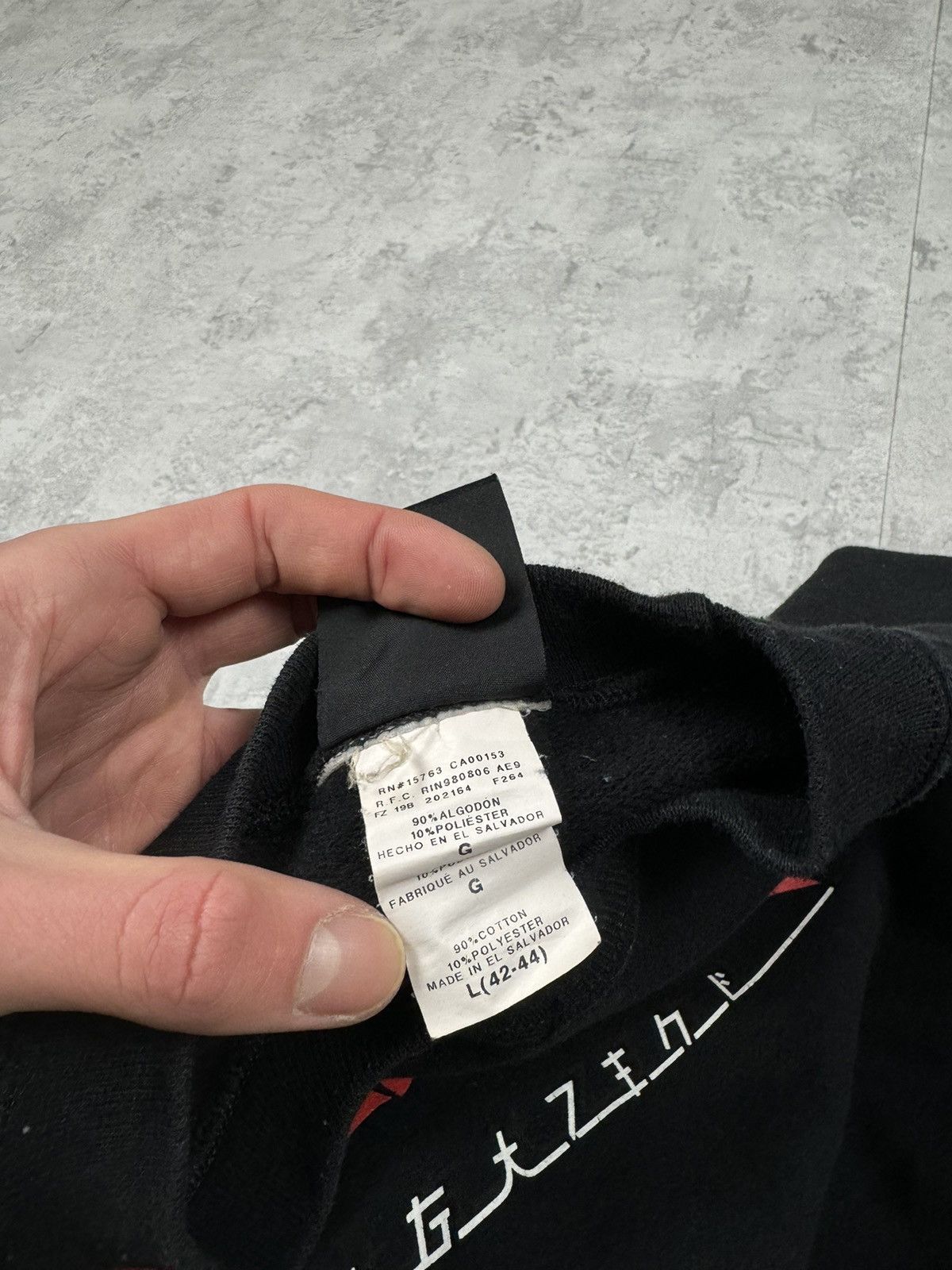 Thrasher Thrasher Godzilla Crew Neck Sweatshirt Size L Size US L / EU 52-54 / 3 - 9 Thumbnail