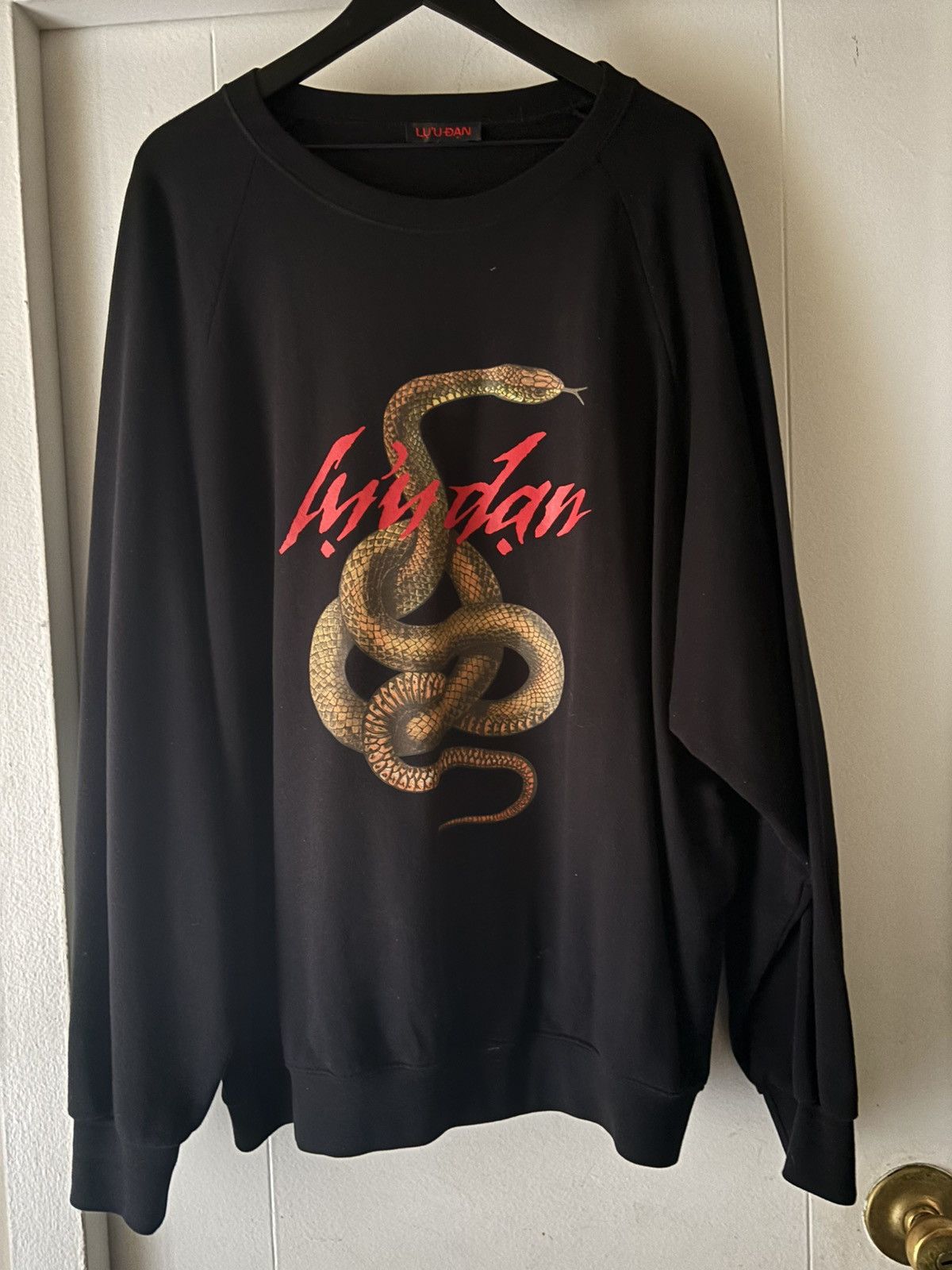 LUU DAN LUU DAN OVERSIZED CREWNECK SWEATSHIRT Size US XXL / EU 58 / 5 - 1 Thumbnail