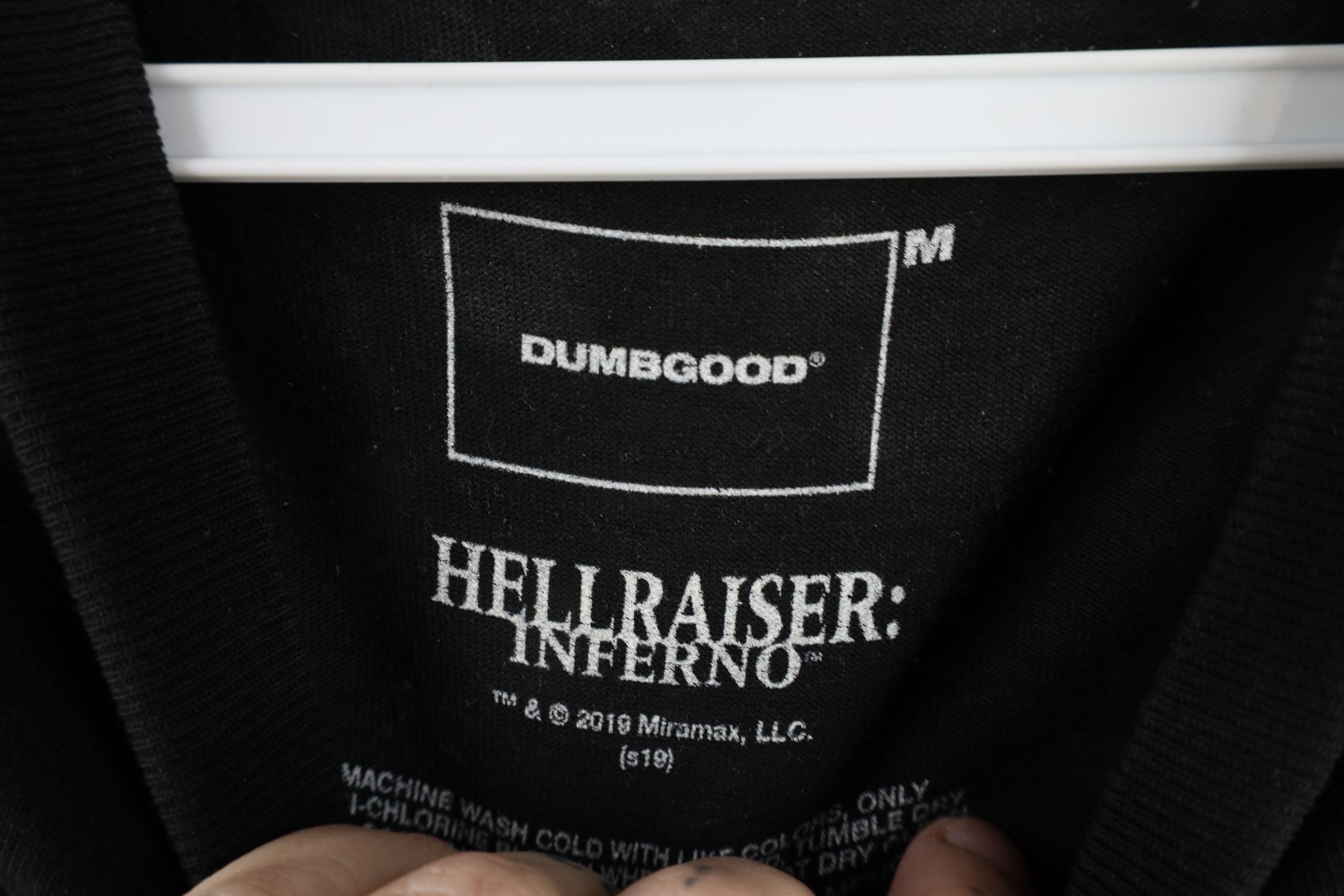 Vintage Y2K Streetwear Hellraiser Inferno Movie T-Shirt Black Size US M / EU 48-50 / 2 - 8 Thumbnail