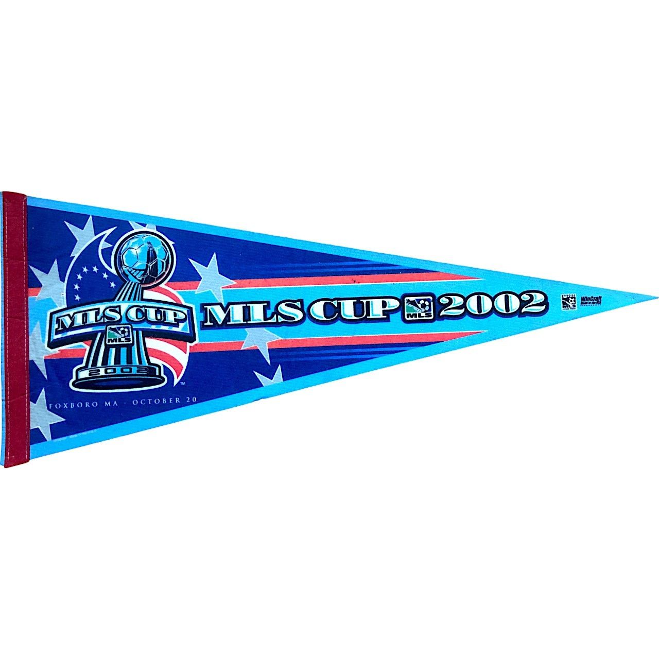 Other MLS Cup 2002 Foxboro Stadium Pennant - Revolution v Galaxy Size ONE SIZE - 1 Thumbnail