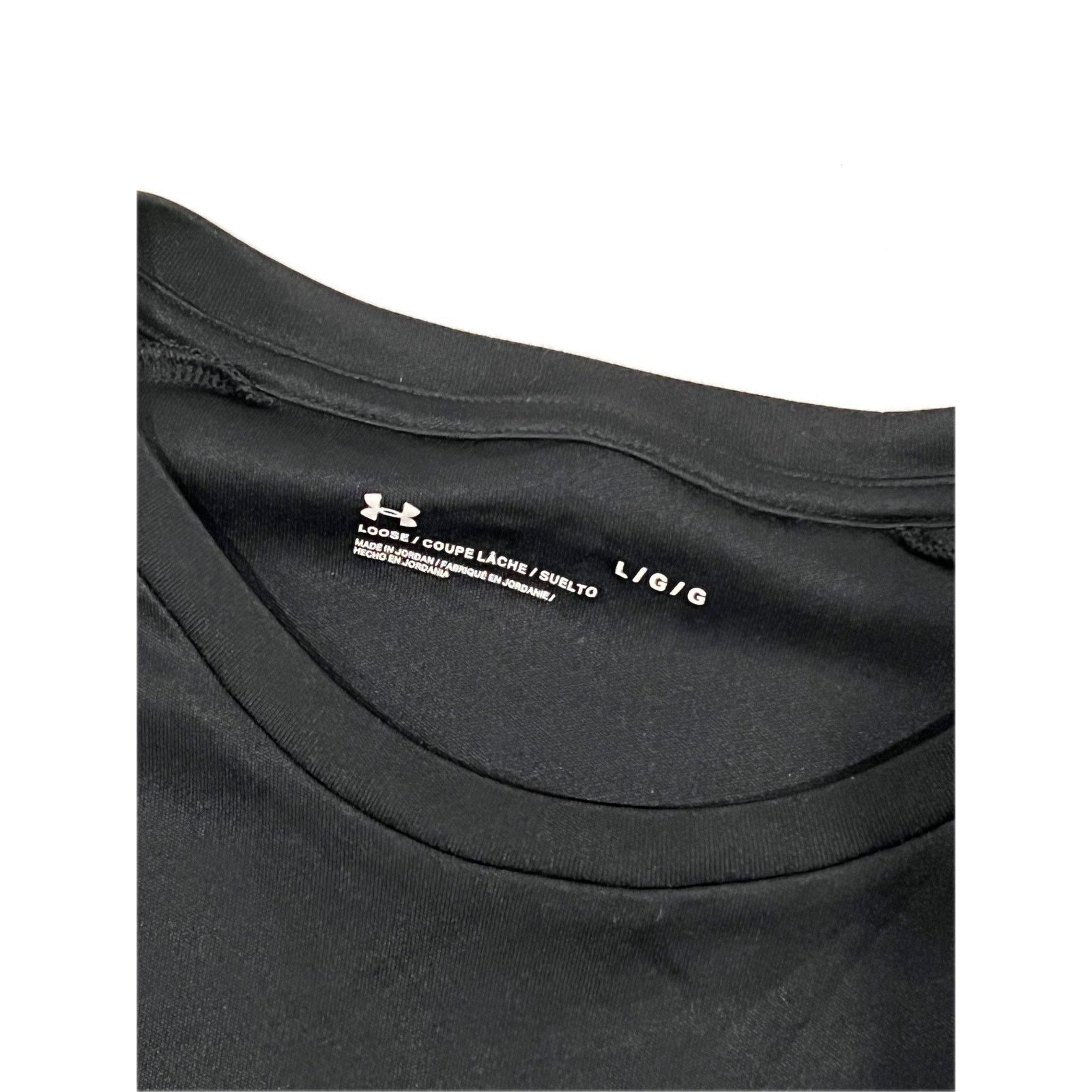 Under Armour Under Armour Loose Black T-shirt Mens L Size US L / EU 52-54 / 3 - 3 Thumbnail