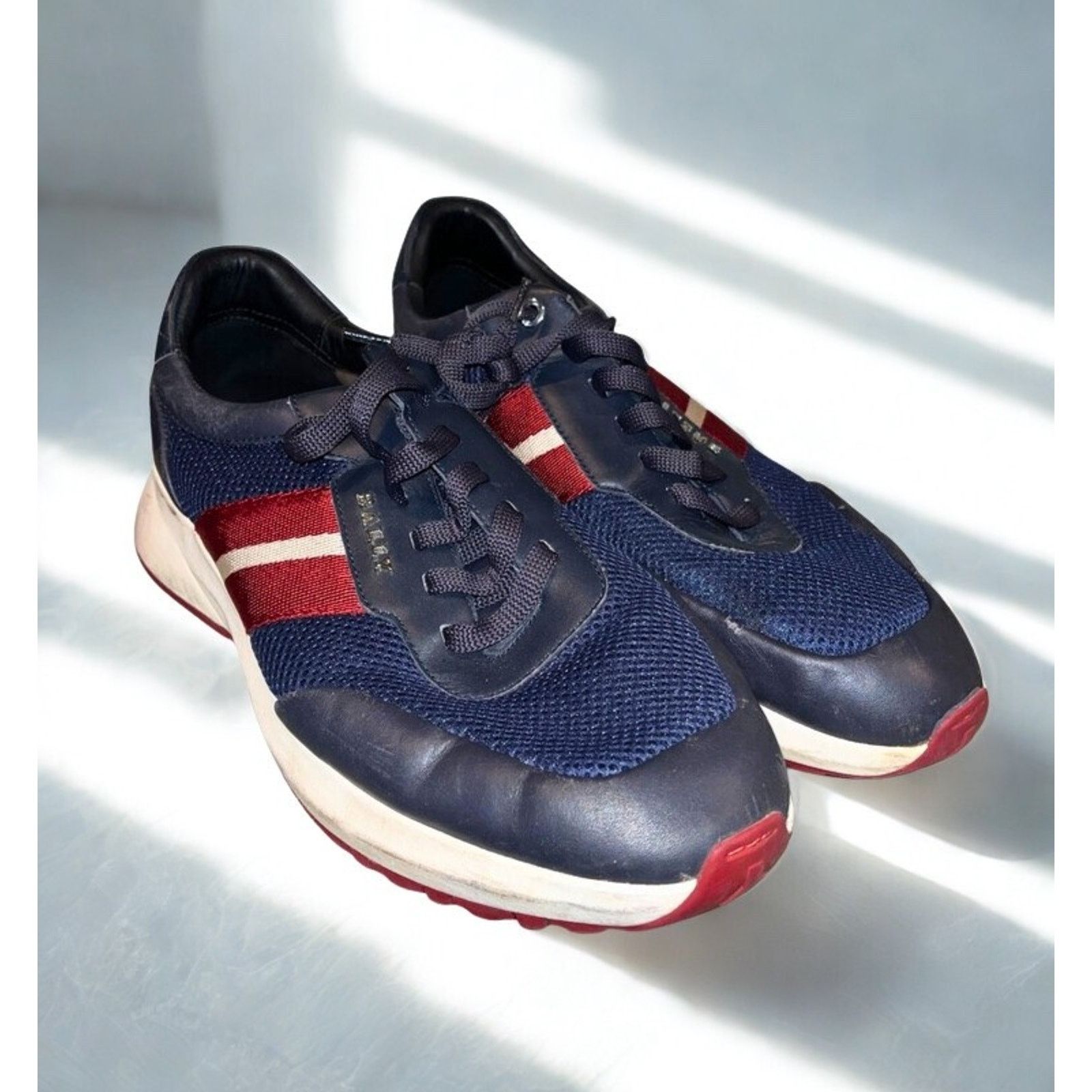 Bally Bally Daryn-T Sneakers Sz. 11D Mesh Leather Shoes MSRP $630 Size US 10 / EU 43 - 1 Thumbnail