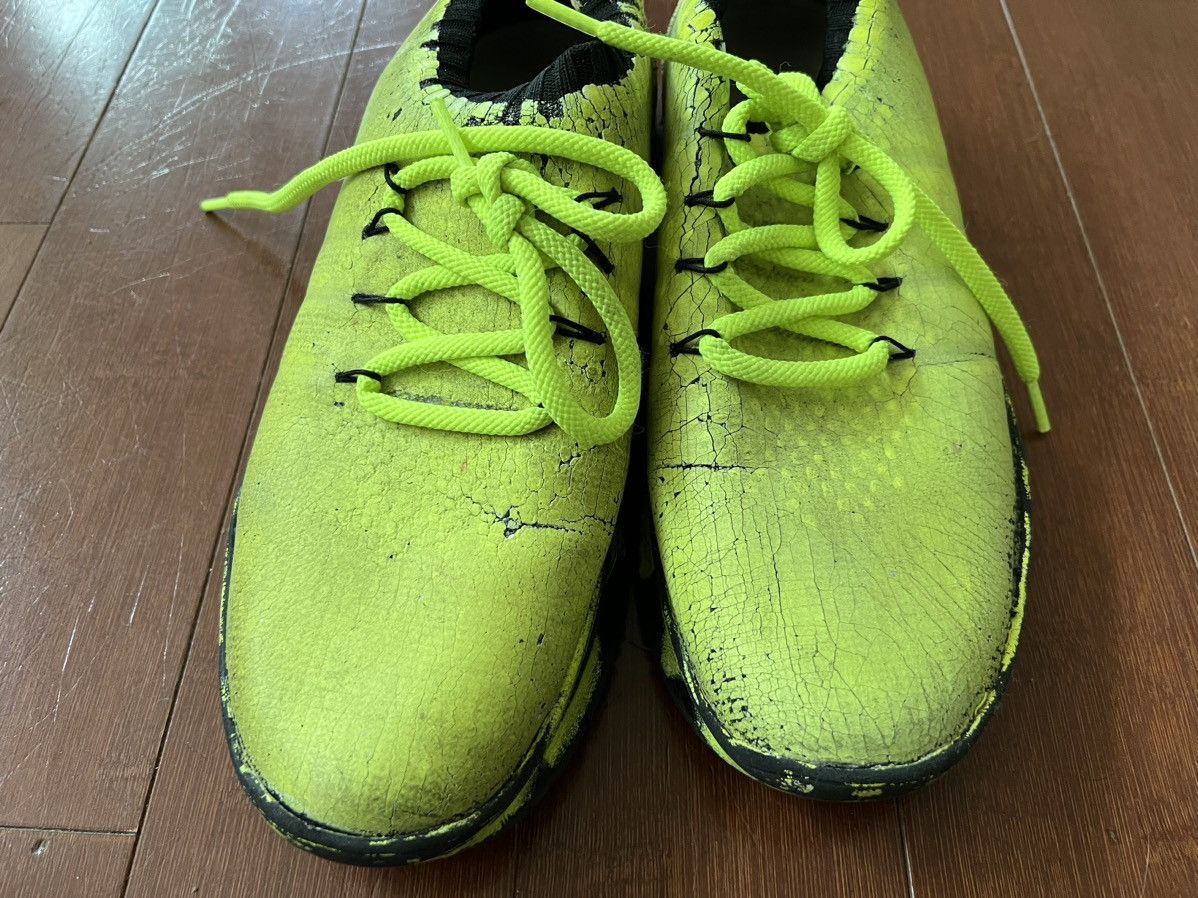 image of Maison Margiela Slip On Lace Up Shoes in Yellow, Men's (Size 11)