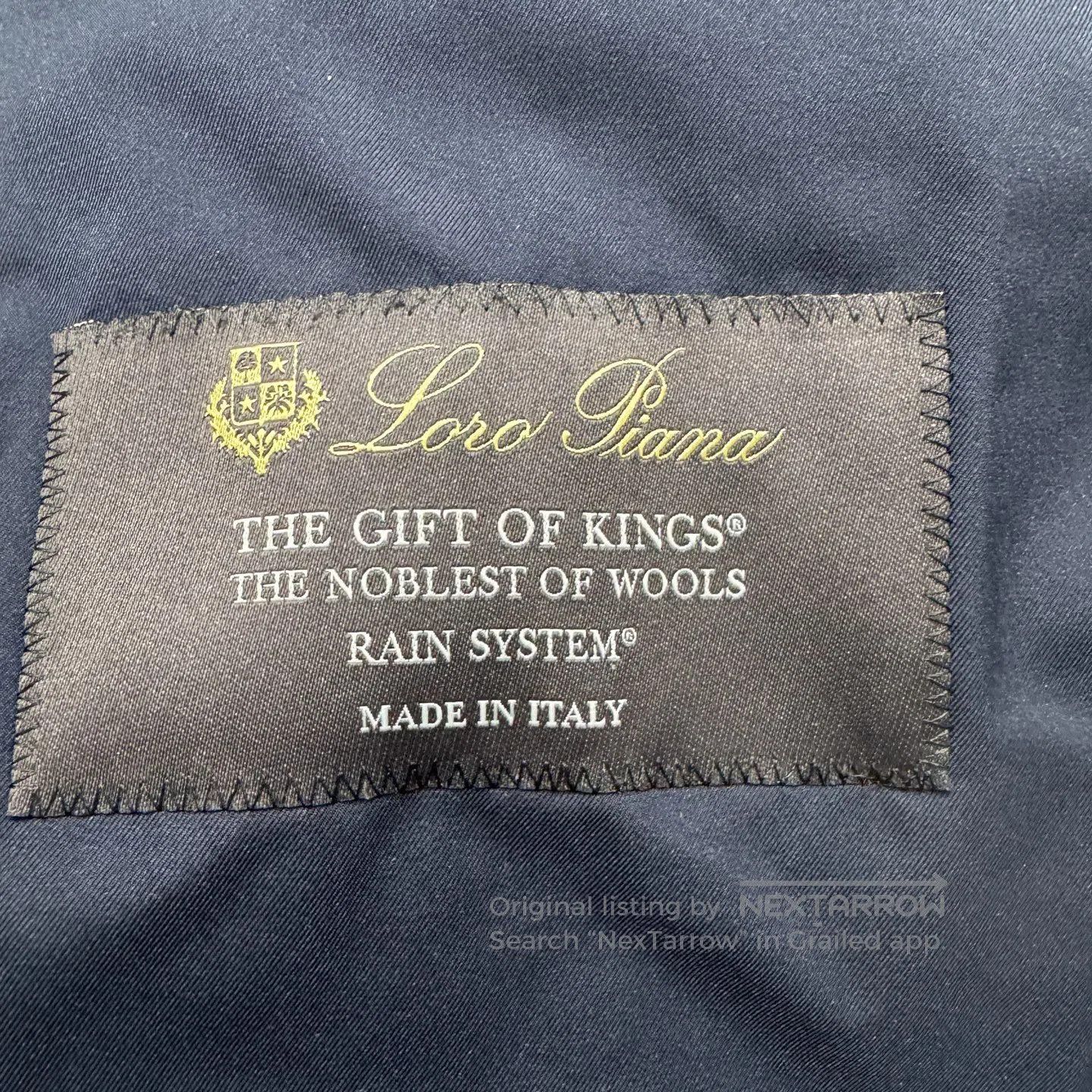 Loro Piana LORO PIANA The Most Exquisite Wool: Diamond-Shaped Wool Ja Size US S / EU 44-46 / 1 - 7 Thumbnail
