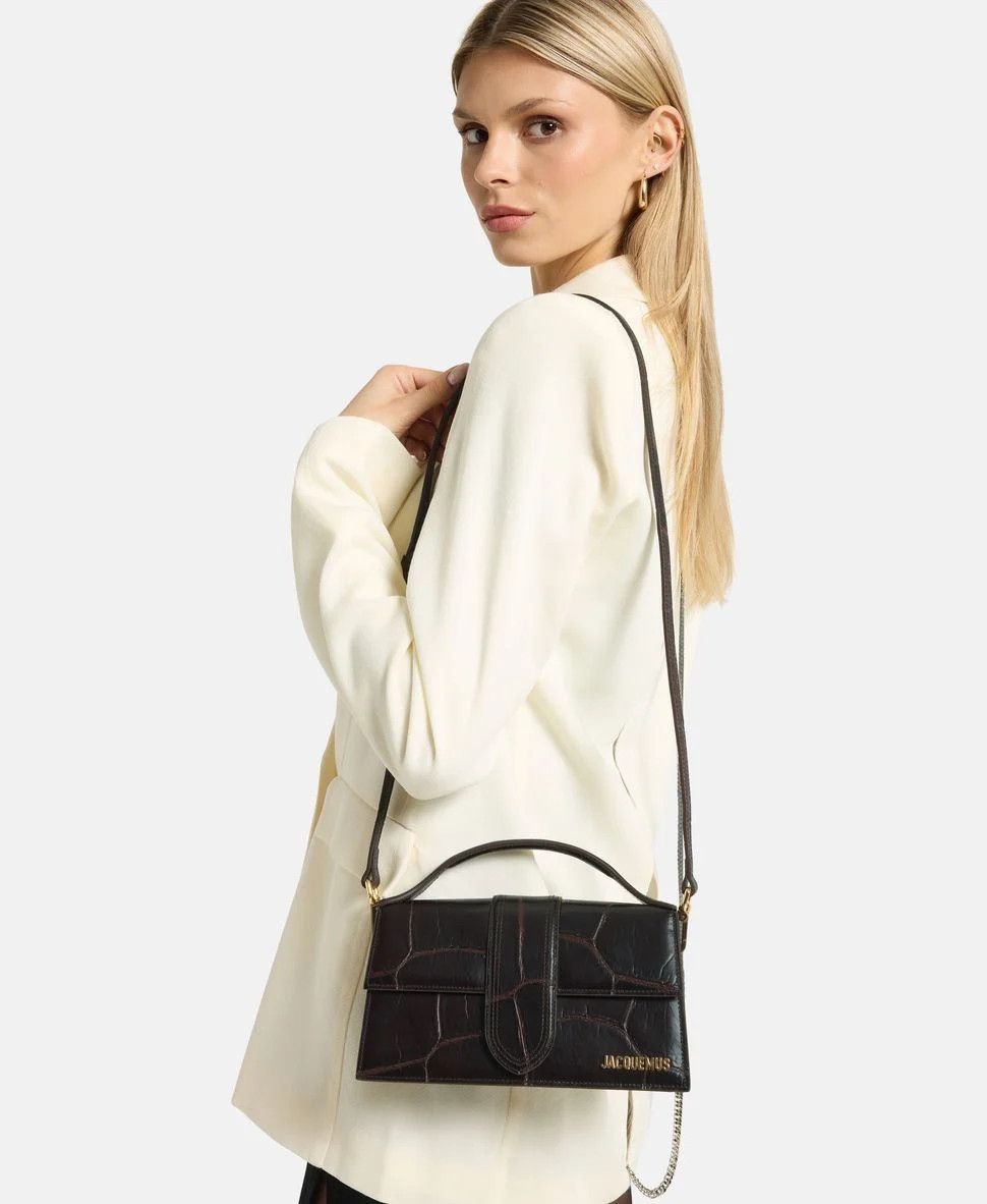 Jacquemus Jacquemus Leather shoulder bag Le Grand Bambino Size ONE SIZE - 5 Thumbnail