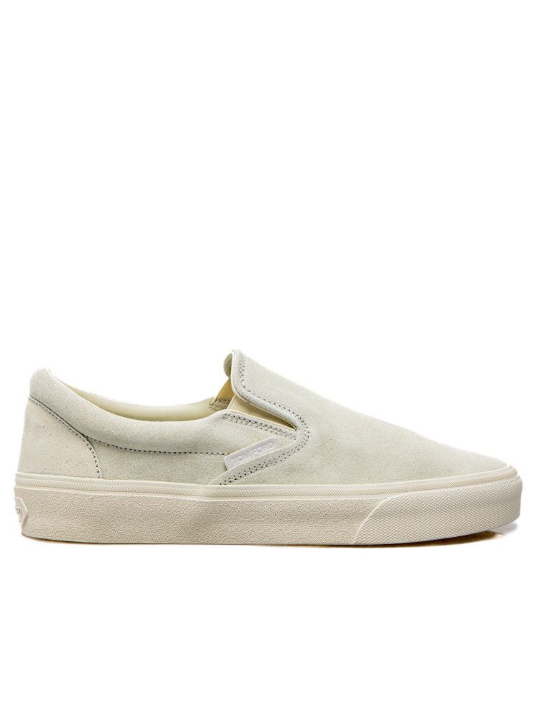 o1w1db10225 J1368 Suede Jude Slip on Sneakers in White