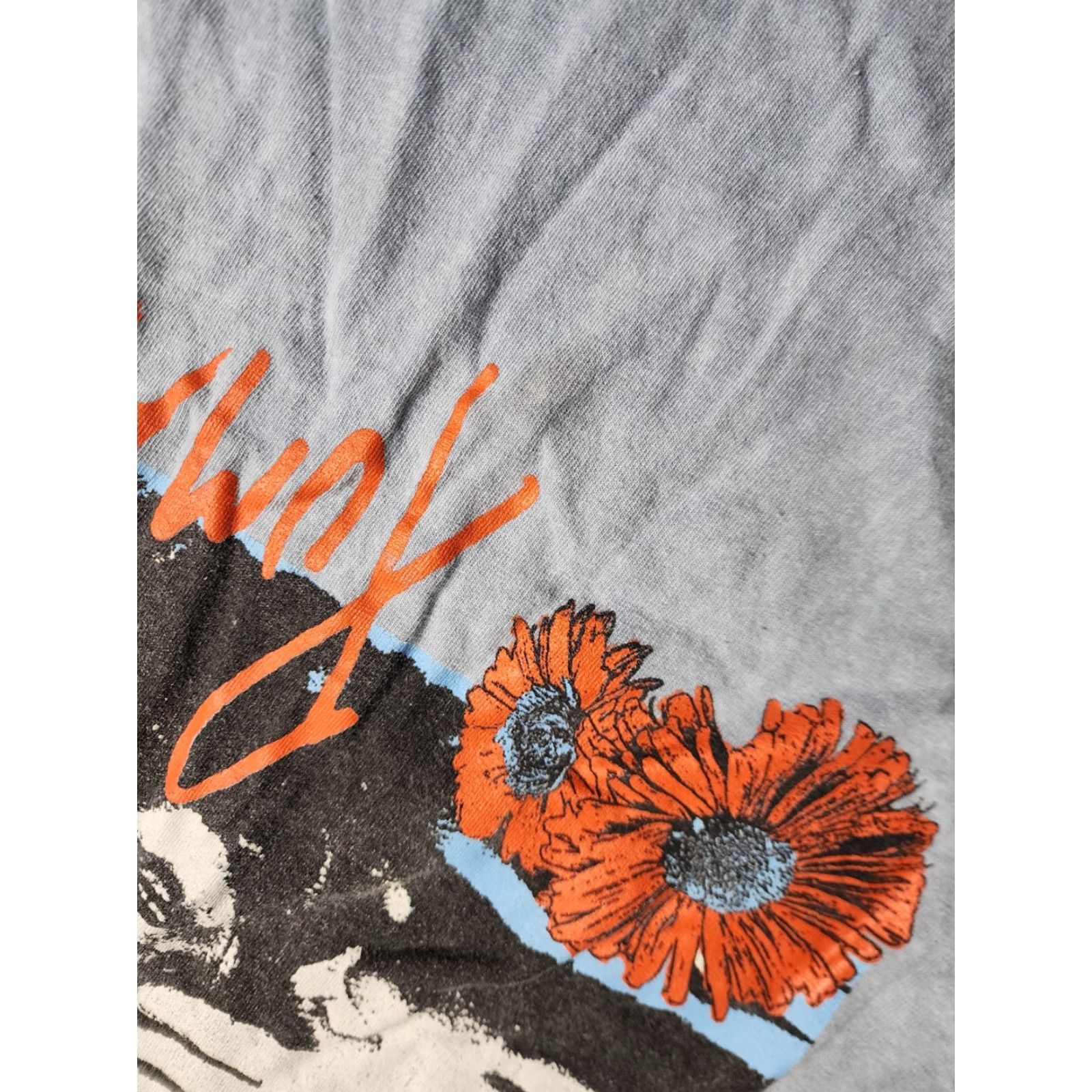 Vintage VINTAGE Smashing Pumpkins T-Shirt Womens Large Blue 90s Retro Rock Y2K Size L / US 10 / IT 46 - 4 Thumbnail