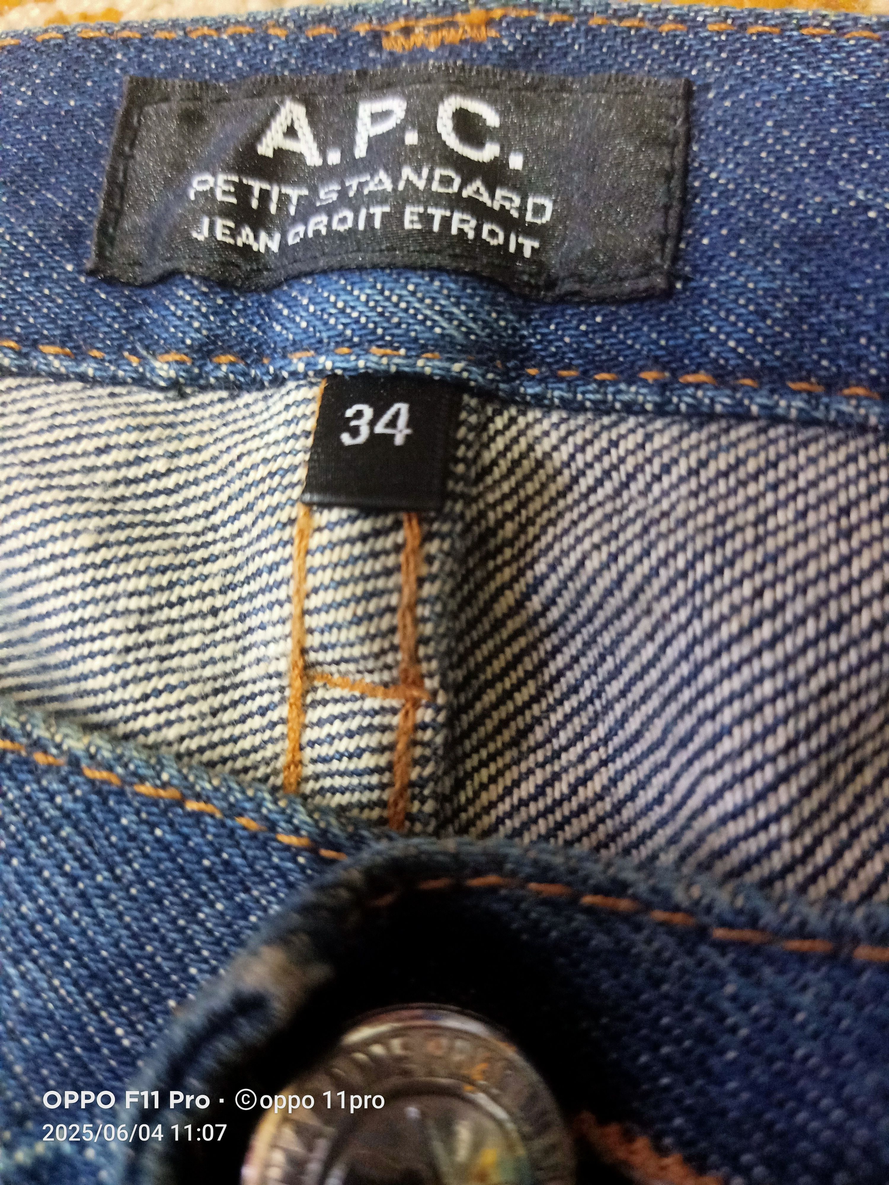 A.P.C. × If Six Was Nine × Japanese Brand Apc Petit Standards RedSelvedge Denim Men 🔥 Size US 34 / EU 50 - 3 Thumbnail