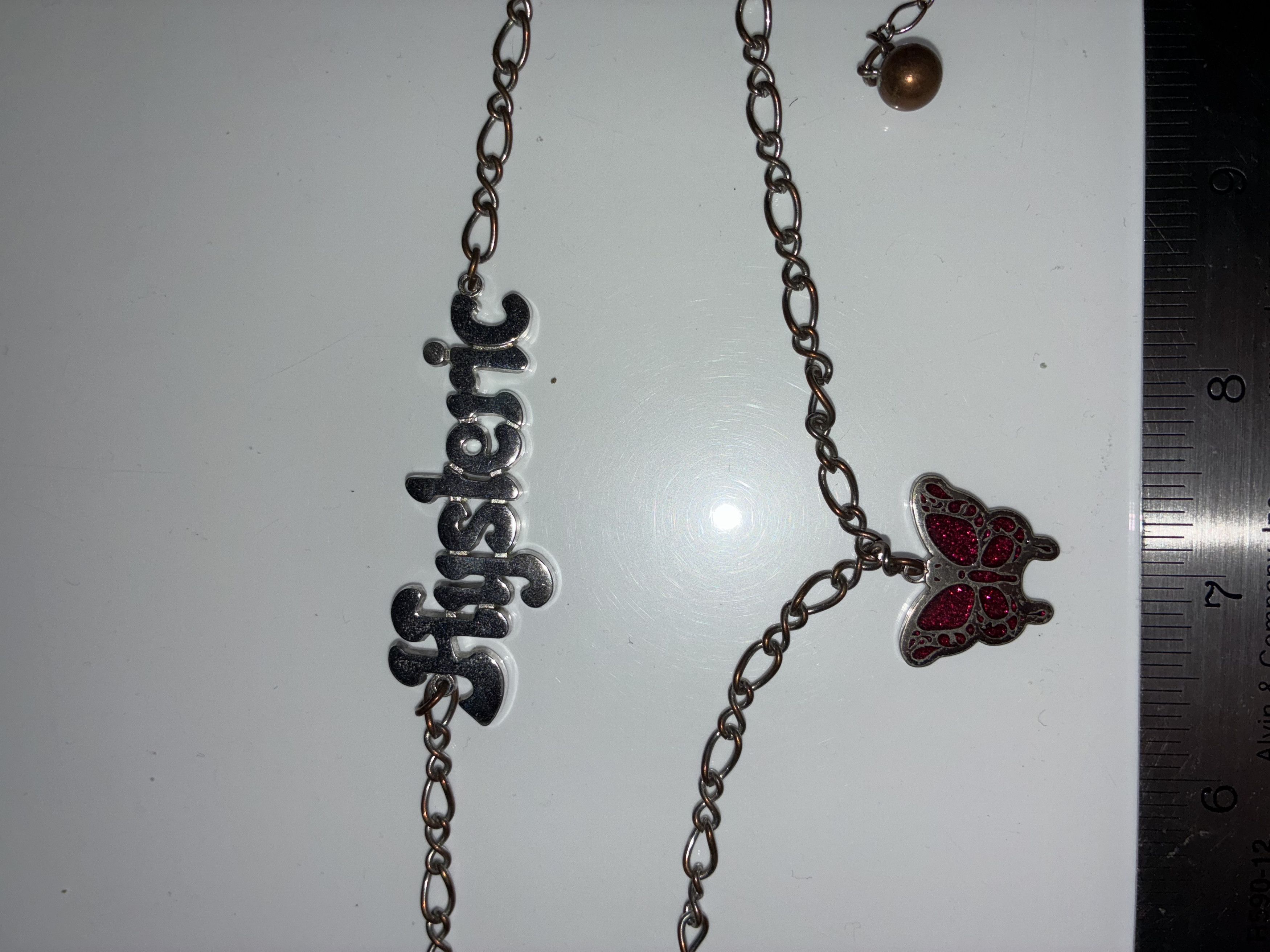 Hysteric Glamour Hysteric Butterfly Ball Charm Chain Necklace Size ONE SIZE - 6 Thumbnail