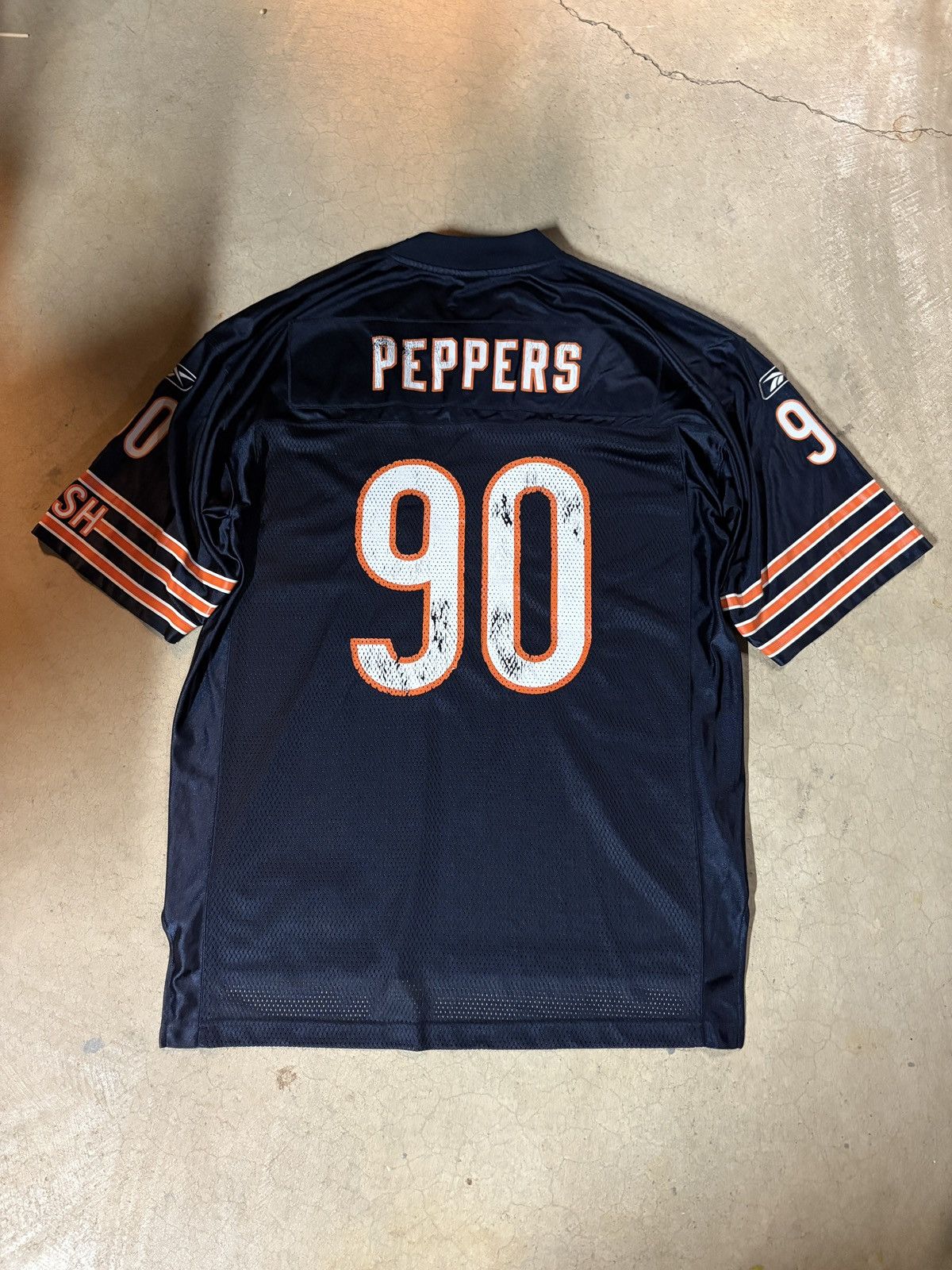 Reebok Reebok Julius Peppers Chicago Bears On Field #90 Jersey Navy Size US L / EU 52-54 / 3 - 5 Thumbnail