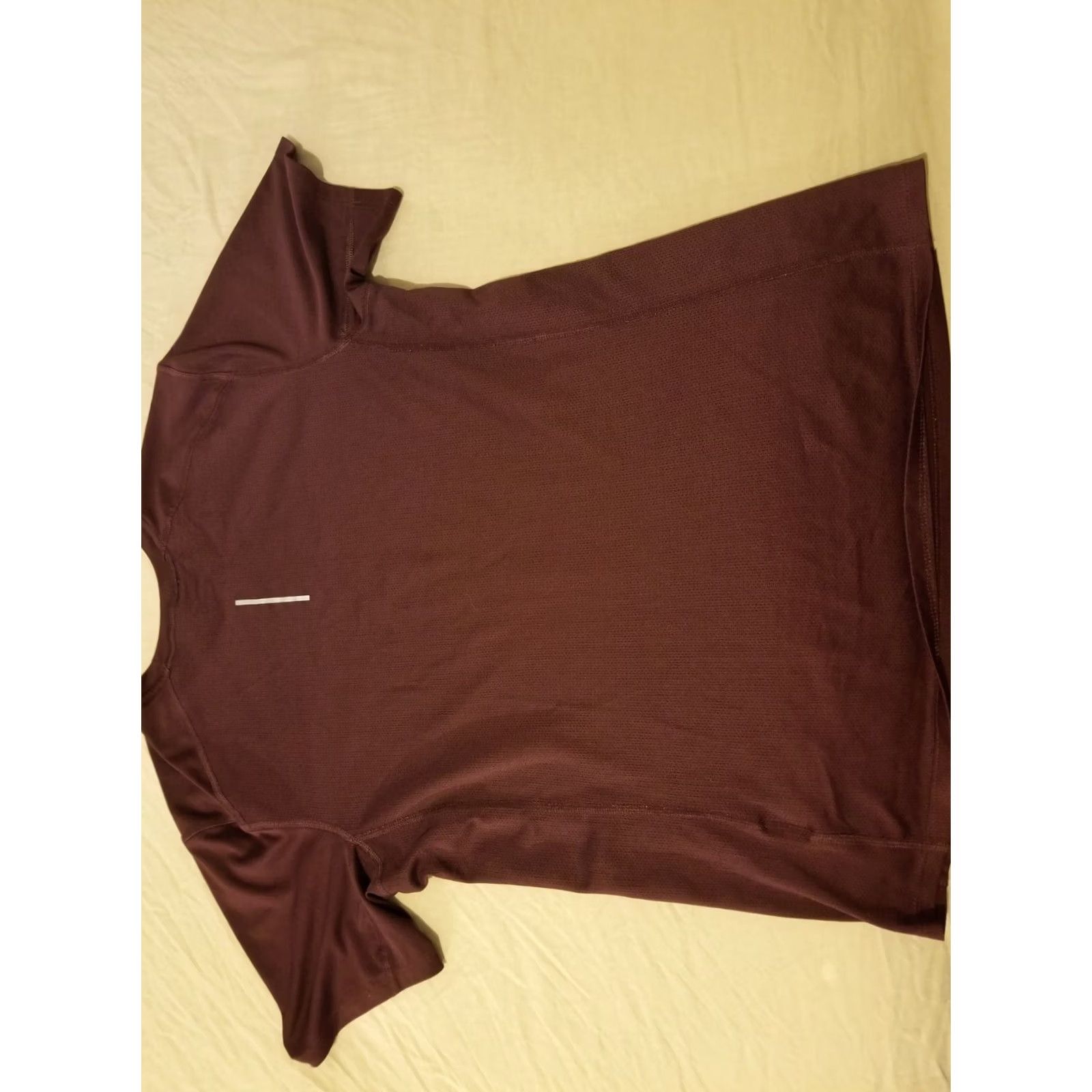 Nike Nike Shirt Mens Medium M Burgundy Athletic Crew T-Shirt Tee Size US M / EU 48-50 / 2 - 7 Thumbnail