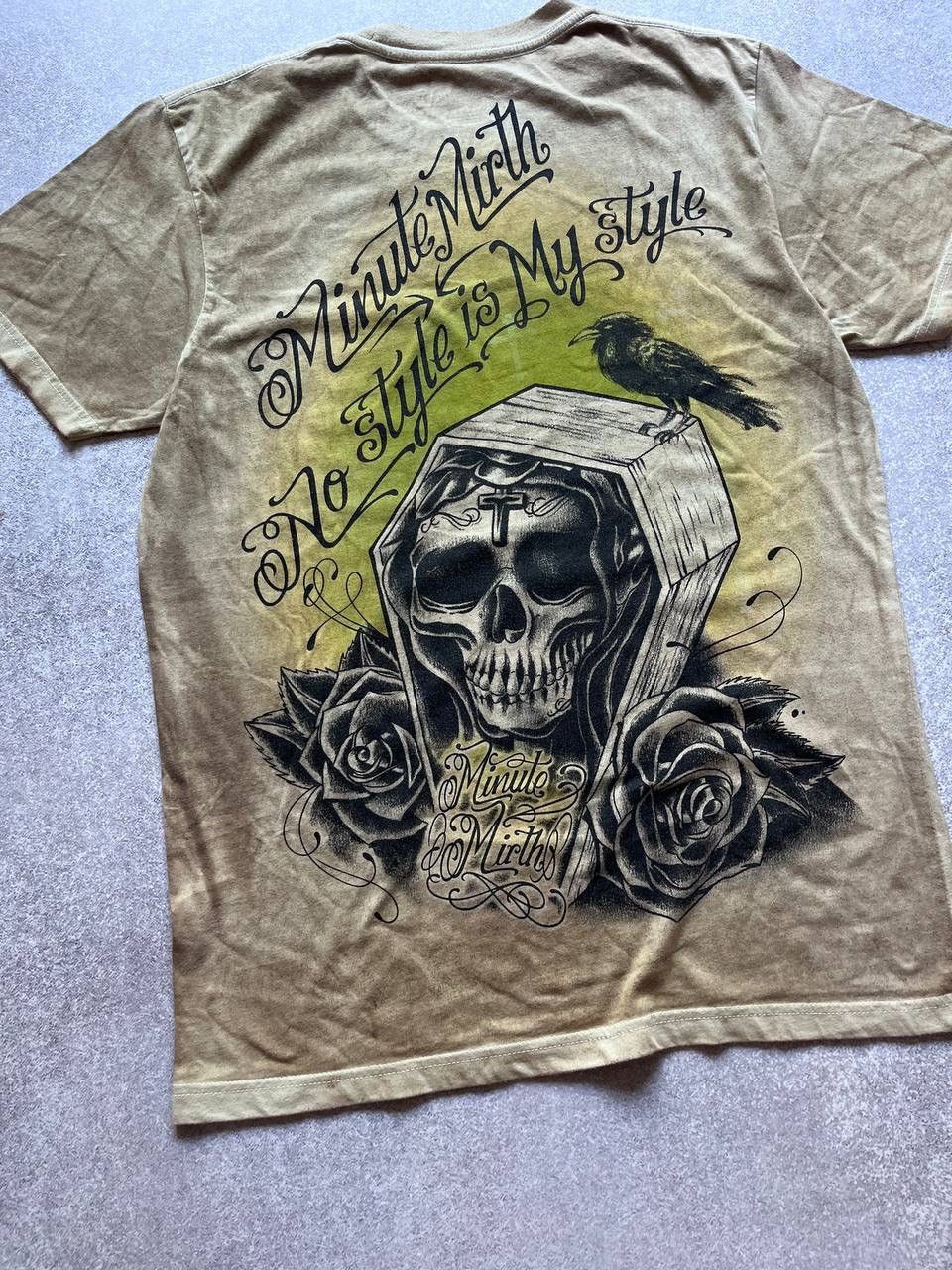 Vintage Vintage Minute Mirth Slull Y2K Boxy T-shirt Y2K L Size US L / EU 52-54 / 3 - 5 Thumbnail