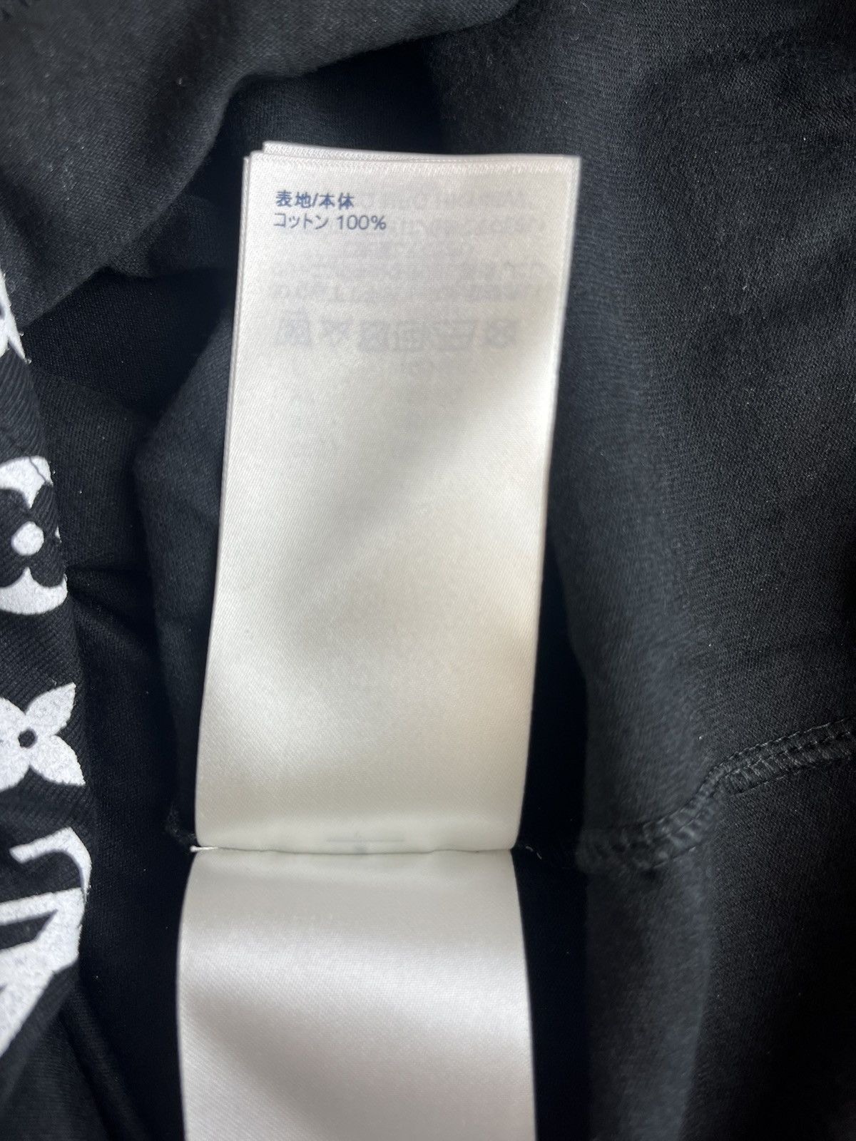 LOUIS VUITTON MONOGRAM DEGRADE T-SHIRT - BLACK/WHITE