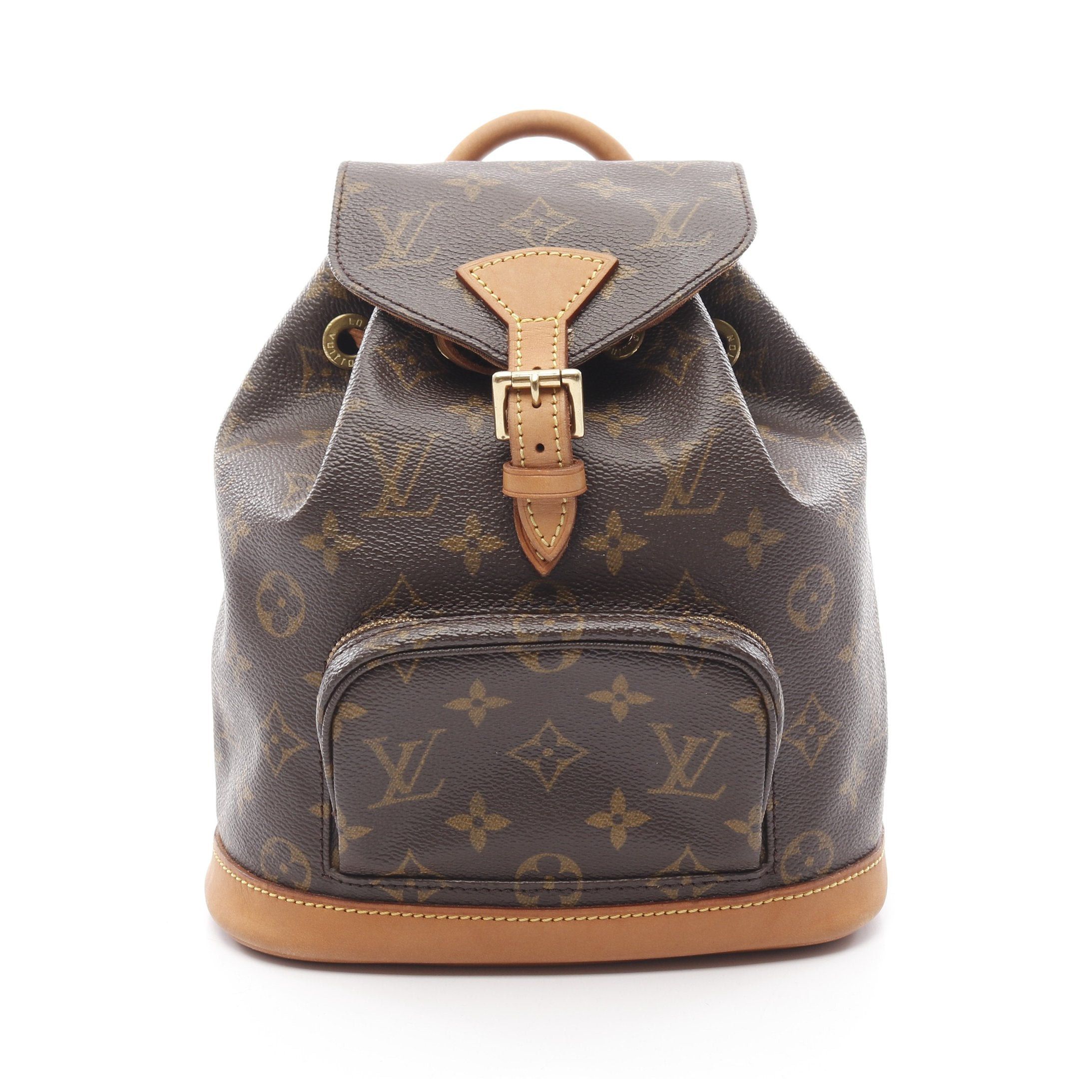 Louis Vuitton Louis Vuitton Mini Monster Monogram Backpack Rucksack Leather Brown Size ONE SIZE - 1 Thumbnail