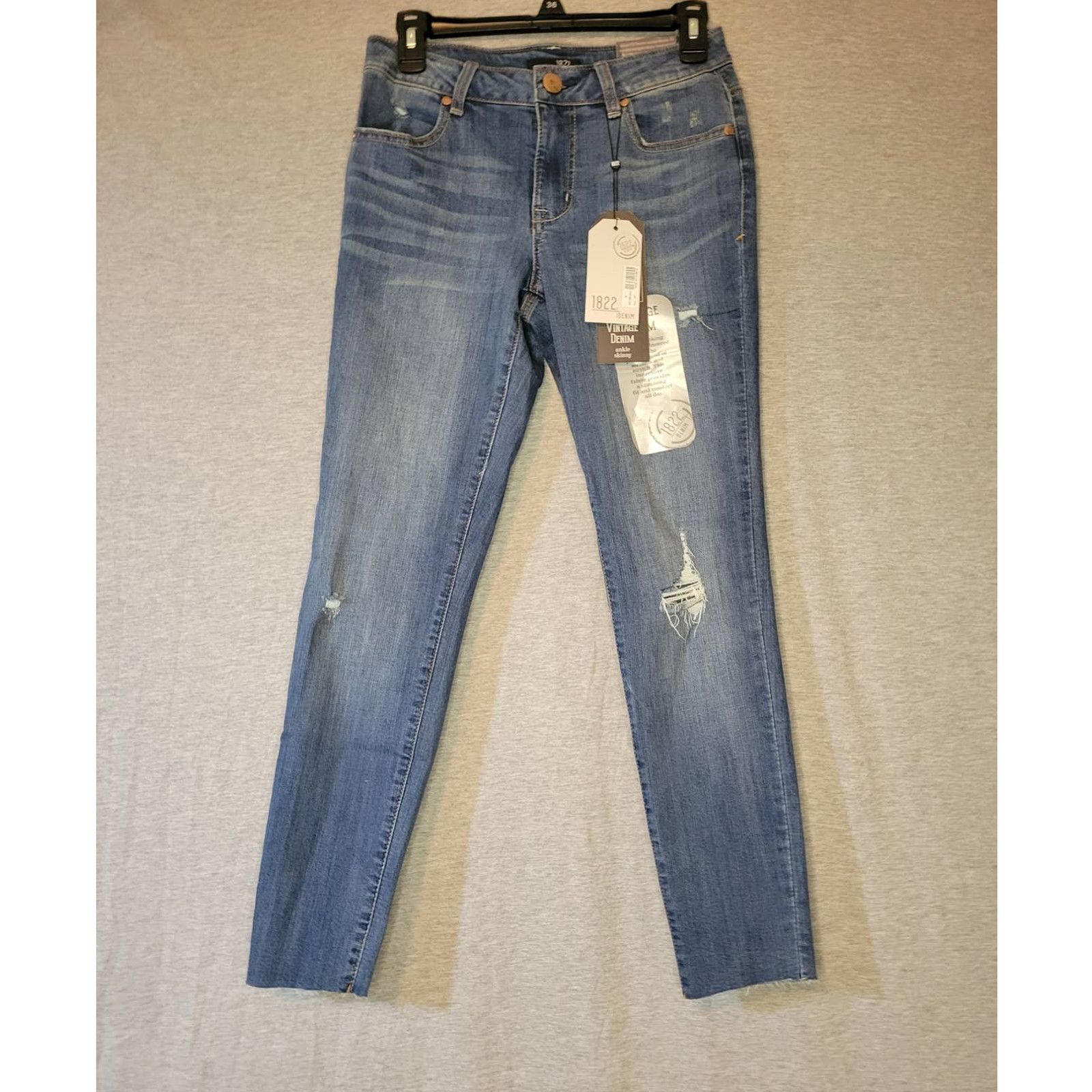 Other NWT Women's 1822 Denim Skinny Ankle Denim Jeans Size 6 Size 28" / US 6 / IT 42 - 1 Thumbnail