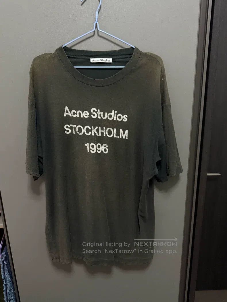 Acne Studios Acne Studios Short Sleeve Black Vintage Style Size US S / EU 44-46 / 1 - 1 Thumbnail