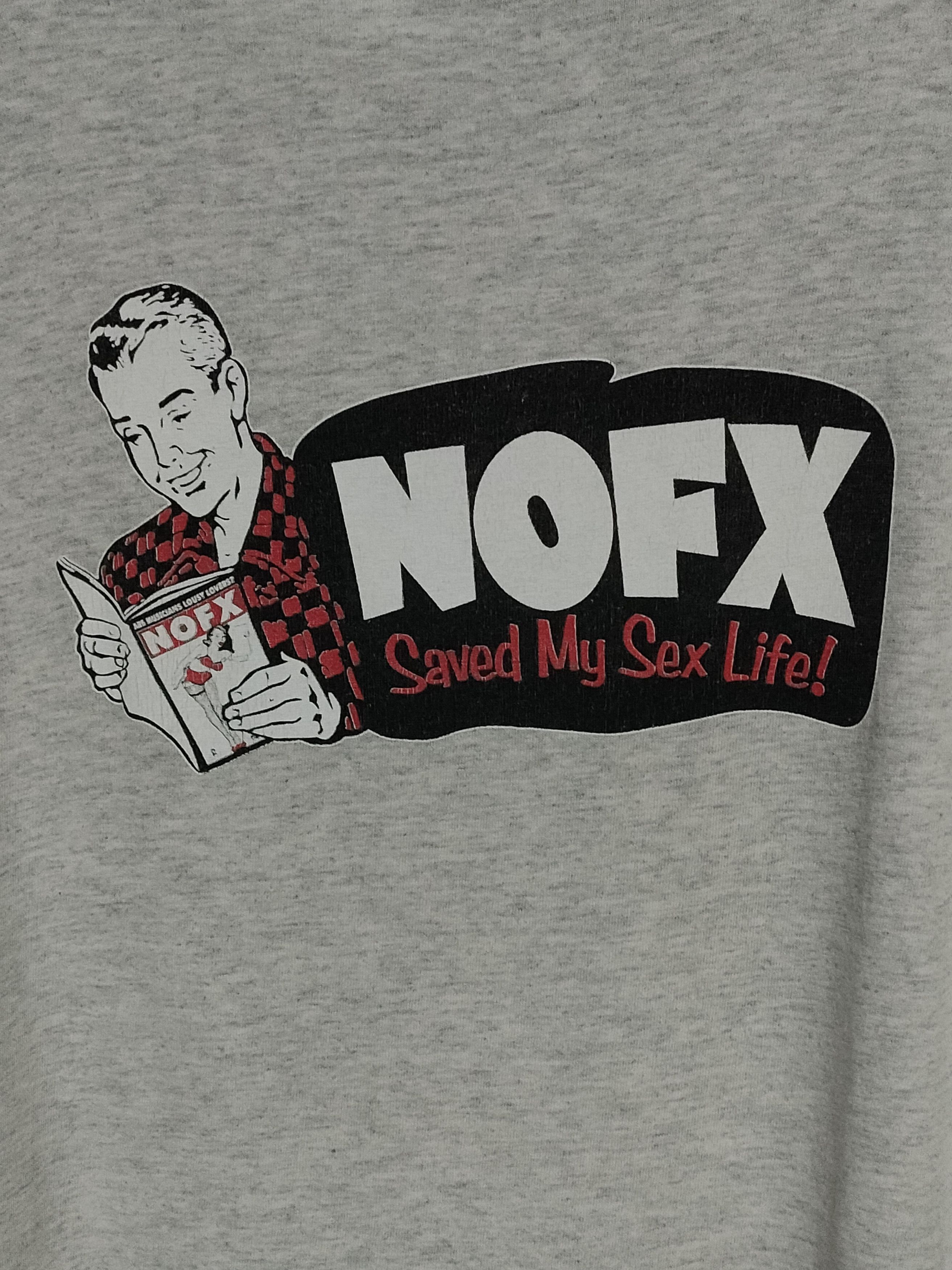 Band Tees × Vintage NOFX saved my sex life Size US XL / EU 56 / 4 - 8 Thumbnail