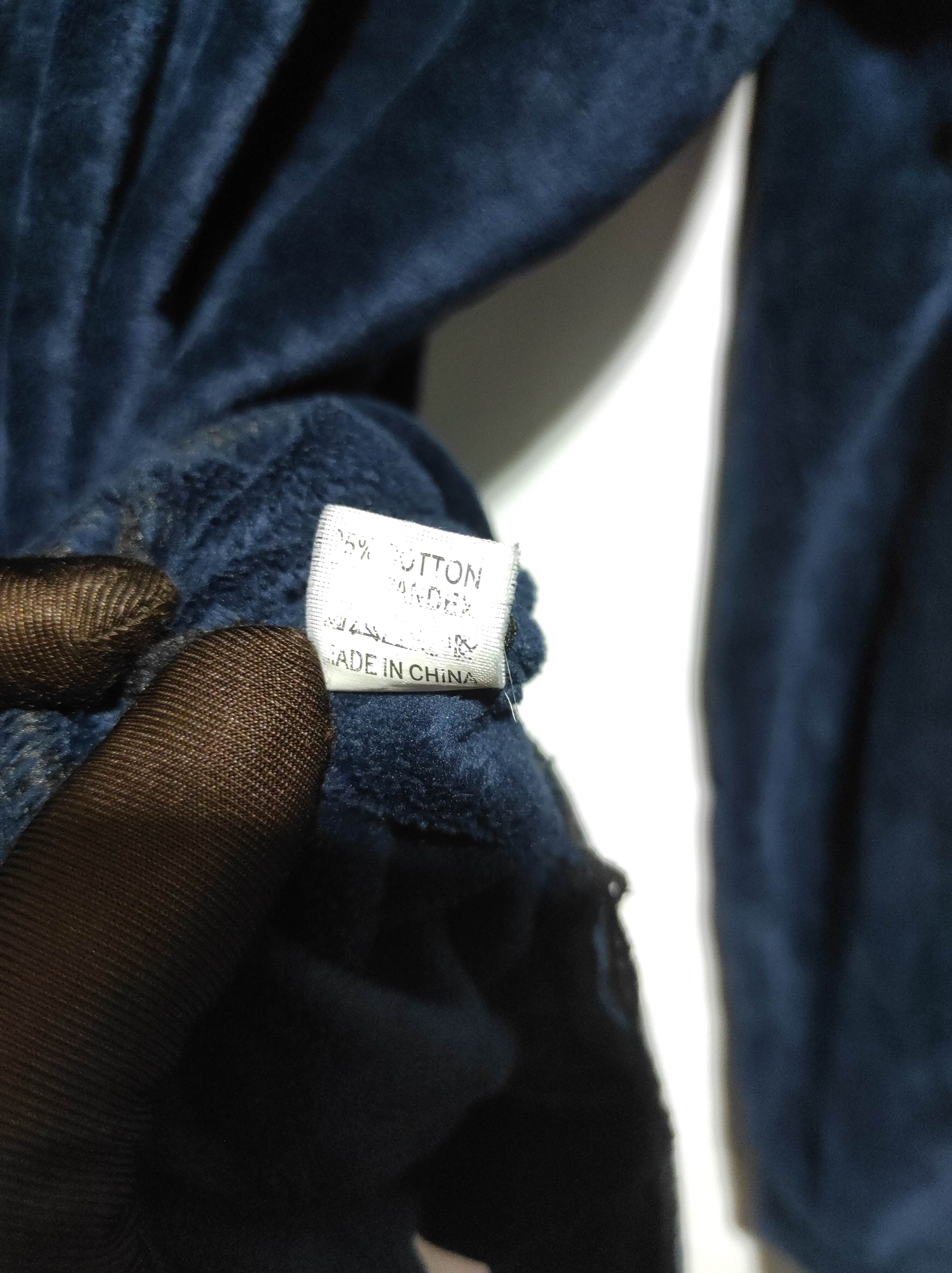 Hysteric Glamour BLue Stock Velvet Zip Fur Hoodie i6w9 Lgb Style Size US L / EU 52-54 / 3 - 10 Thumbnail