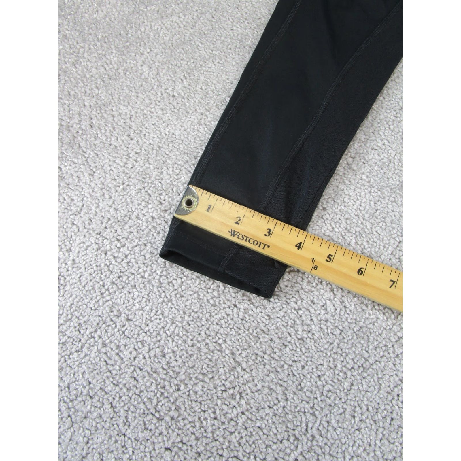Nike Nike Leggings Women Medium Black Cropped Athletic Style Athleisure Gym Training Running Yoga Womens Size 32" / US 10 / IT 46 - 4 Thumbnail