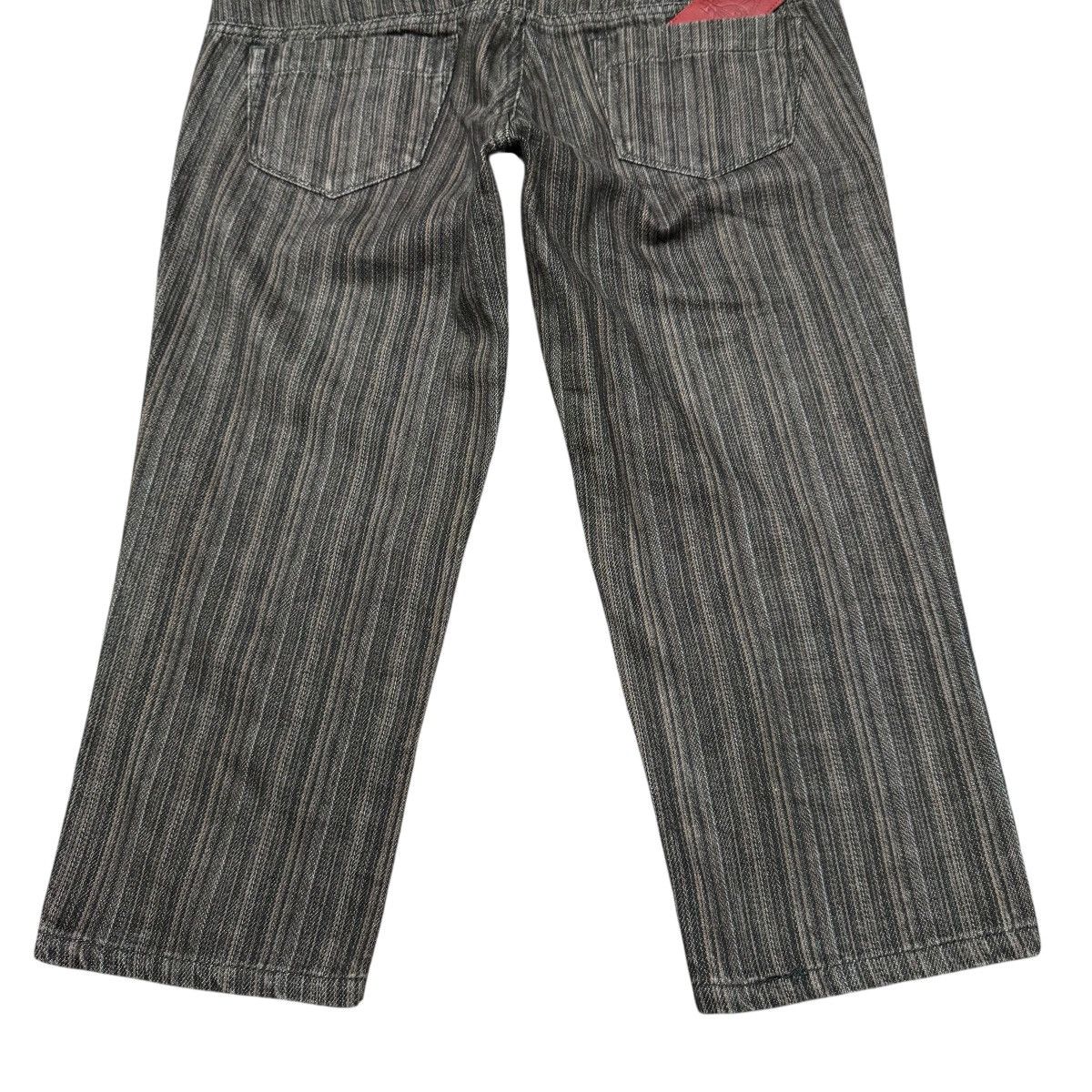 Vivienne Westwood Vivienne Westwood Pinstriped Low Rise Cropped Pants Size 29" - 13 Thumbnail