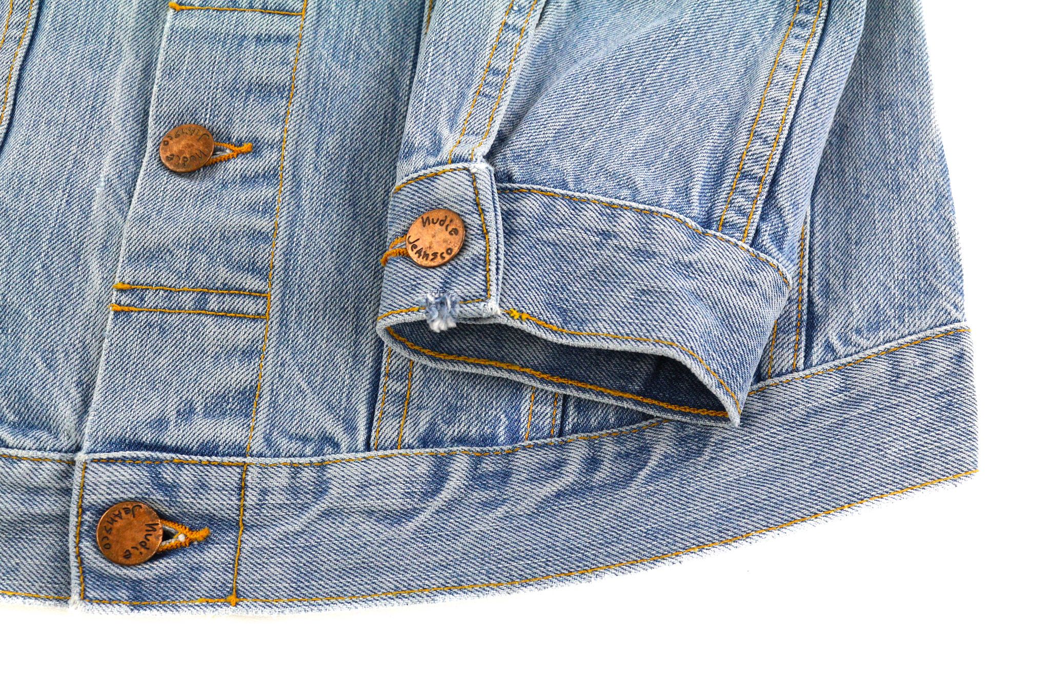 Nudie Jeans BILLY S Strumming Indigo Organic Cotton Blue Jacket 82449 Size US S / EU 44-46 / 1 - 5 Thumbnail