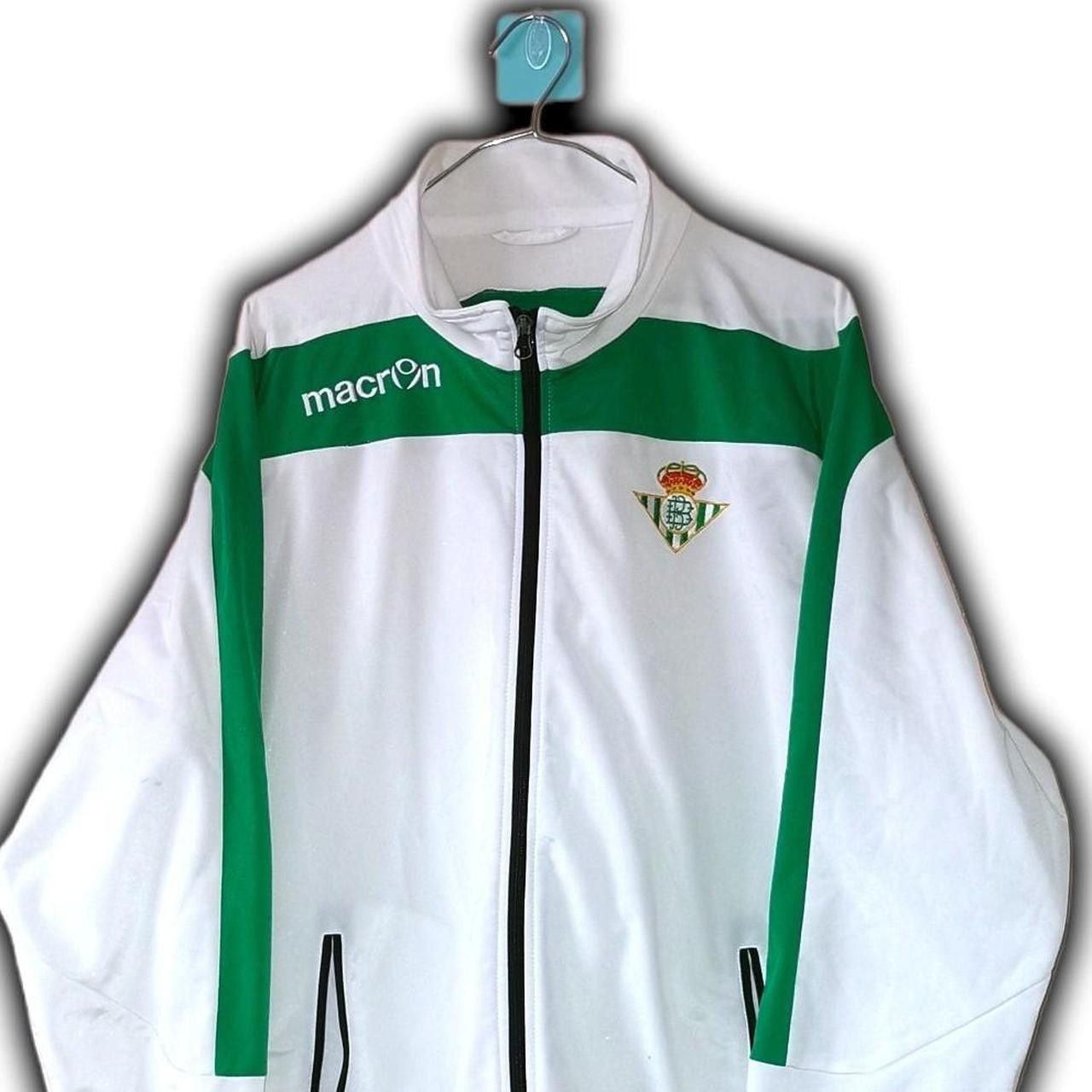 Macron Real Betis 2012 2013 2014 Home Shirt Jersey jacket Size US L / EU 52-54 / 3 - 3 Thumbnail