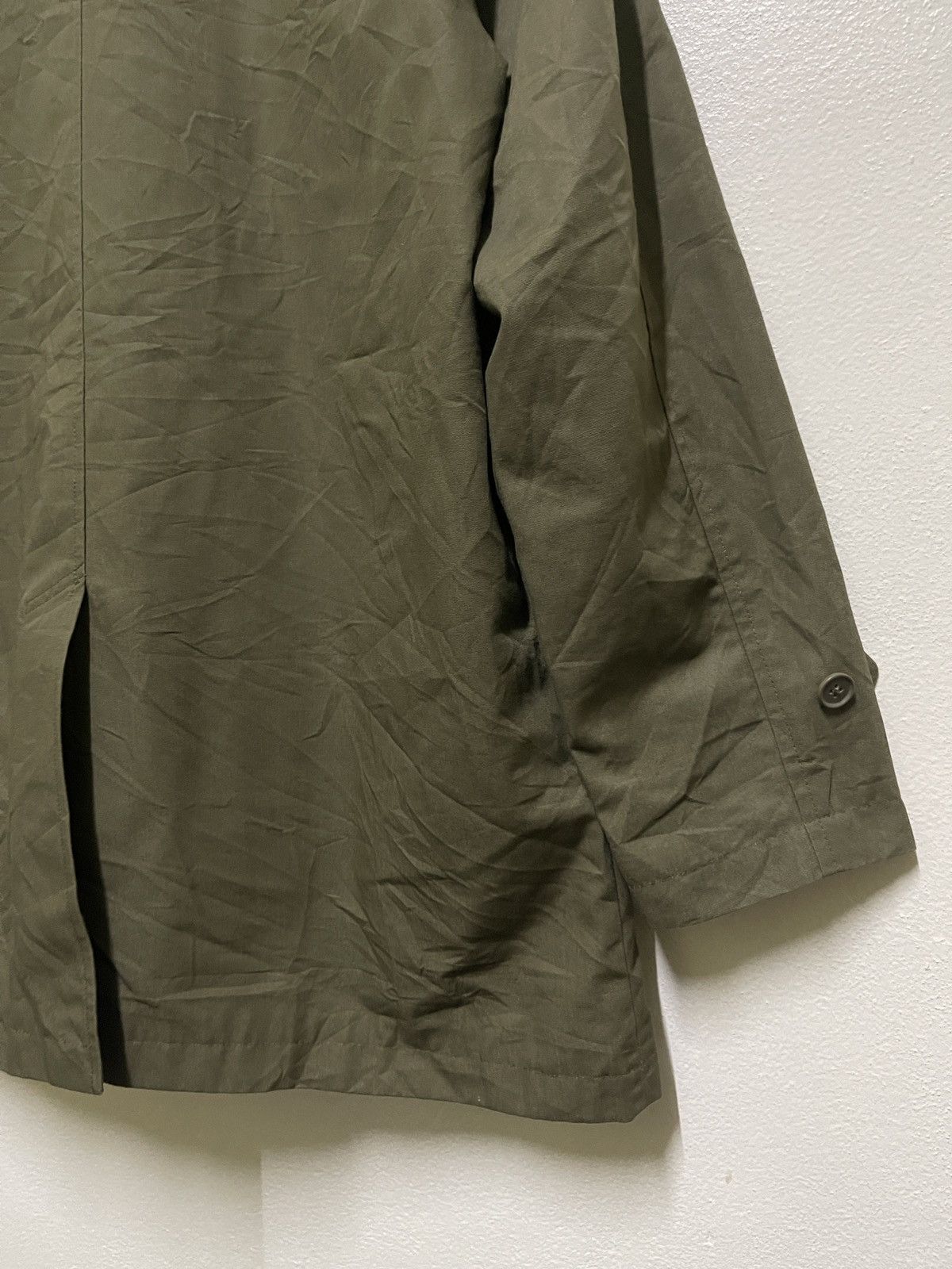 BASE CONTROL × Japanese Brand Base Control Green Army Jacket Parka Size US L / EU 52-54 / 3 - 17 Thumbnail