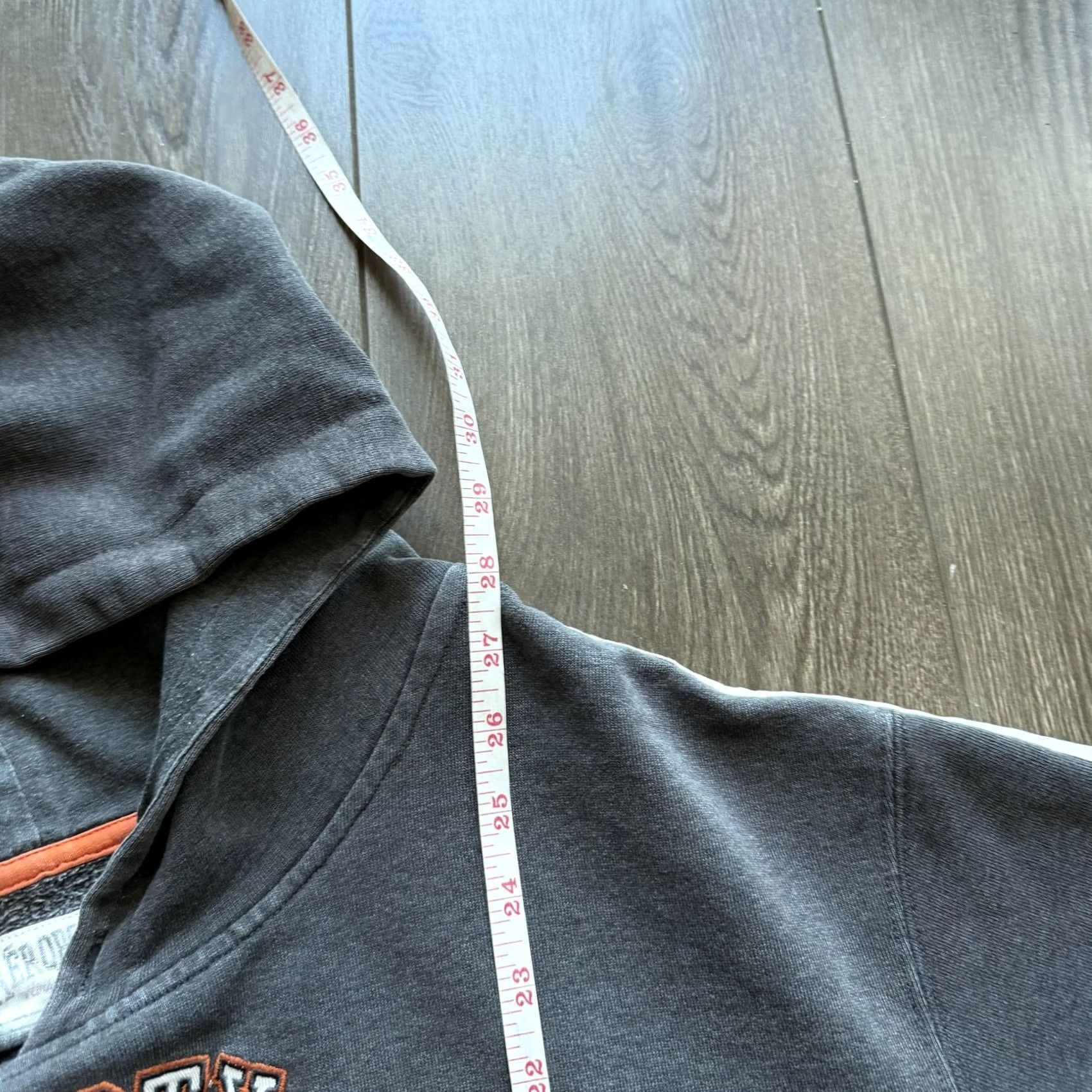 Aeropostale VINTAGE Aeropostale Hoodie Mens XL Gray AERO Athletics Logo Fleece Sweatshirt 2000s Y2K Sports Graphic Print Kangaroo Pocket Size US XL / EU 56 / 4 - 8 Thumbnail