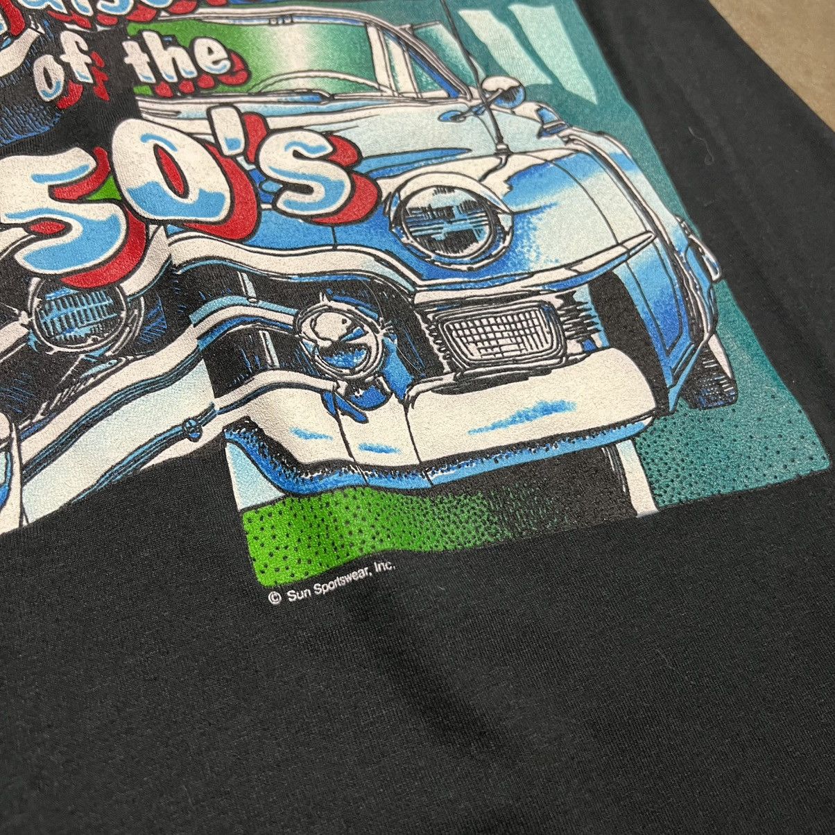 Vintage Vintage Car Show Graphic Tee 50s Hot Rod Automotive 90s USA Size US M / EU 48-50 / 2 - 4 Thumbnail