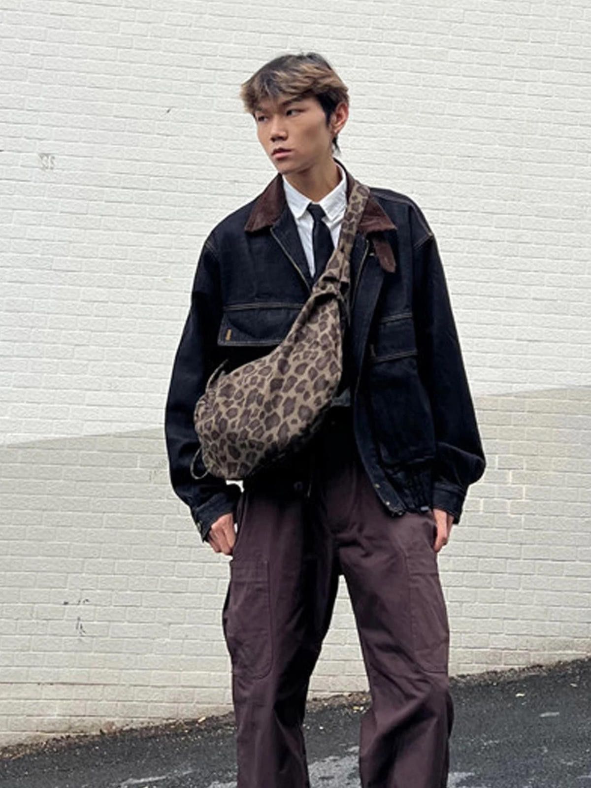 Vintage Leopard Underarm Dumpling Wander Bag Size ONE SIZE - 2 Thumbnail