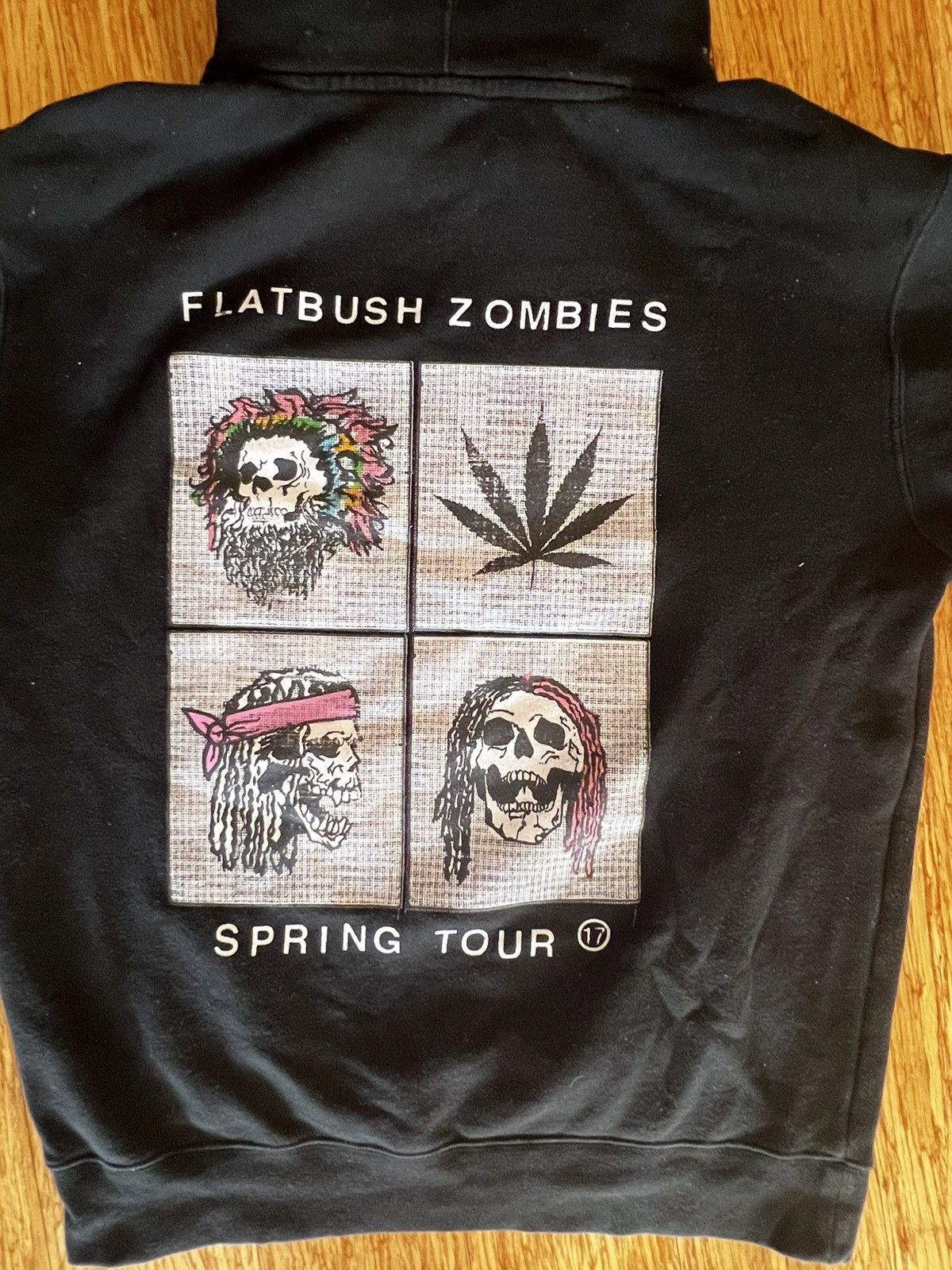Flatbush Zombies Flatbush Zombies 2017 Spring Tour Hoodie Size US M / EU 48-50 / 2 - 1 Thumbnail