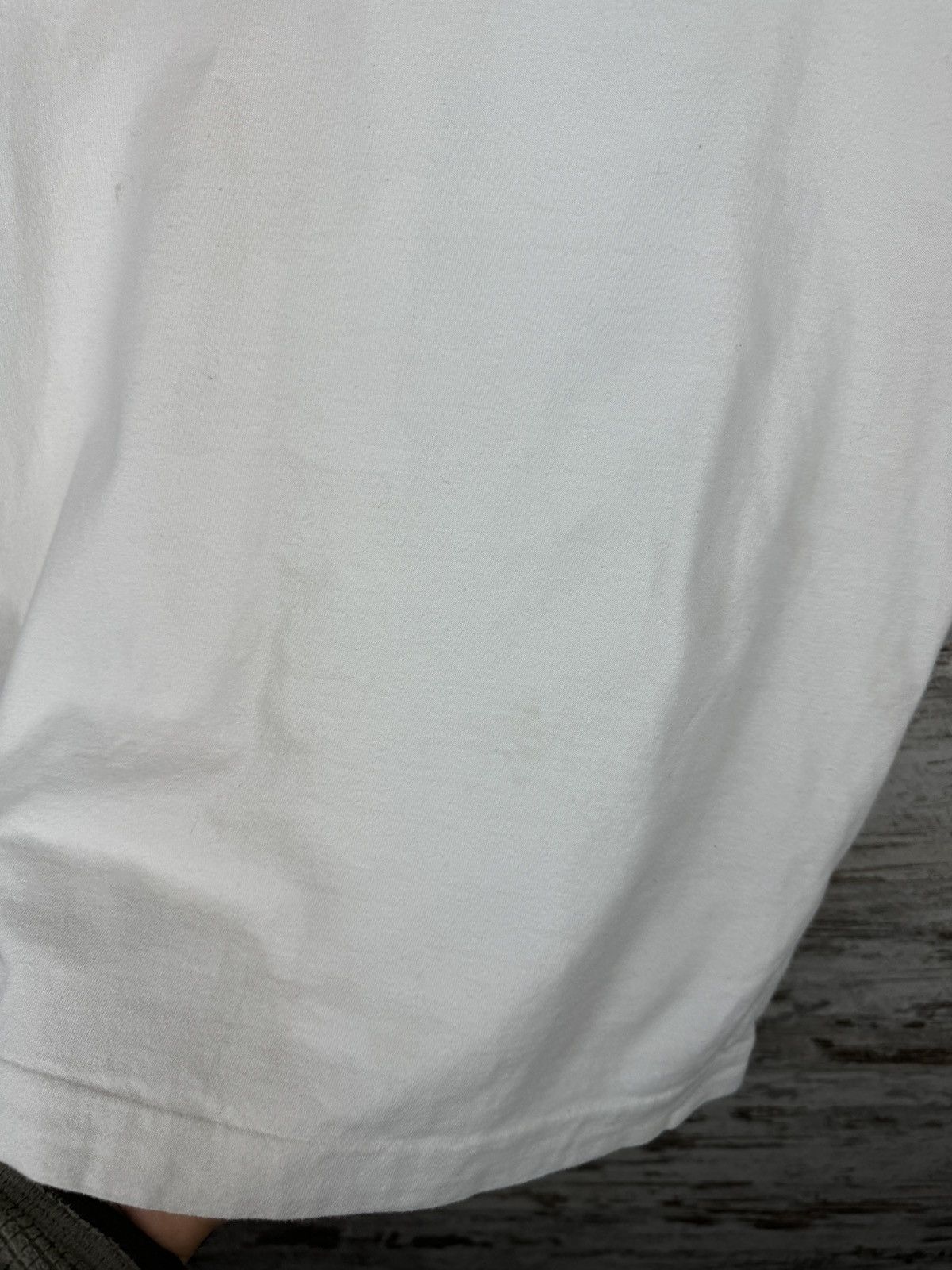 Comme des Garcons Men’s Distressed Play Comme des Garçons T-shirt tee Japanese Size US M / EU 48-50 / 2 - 9 Thumbnail