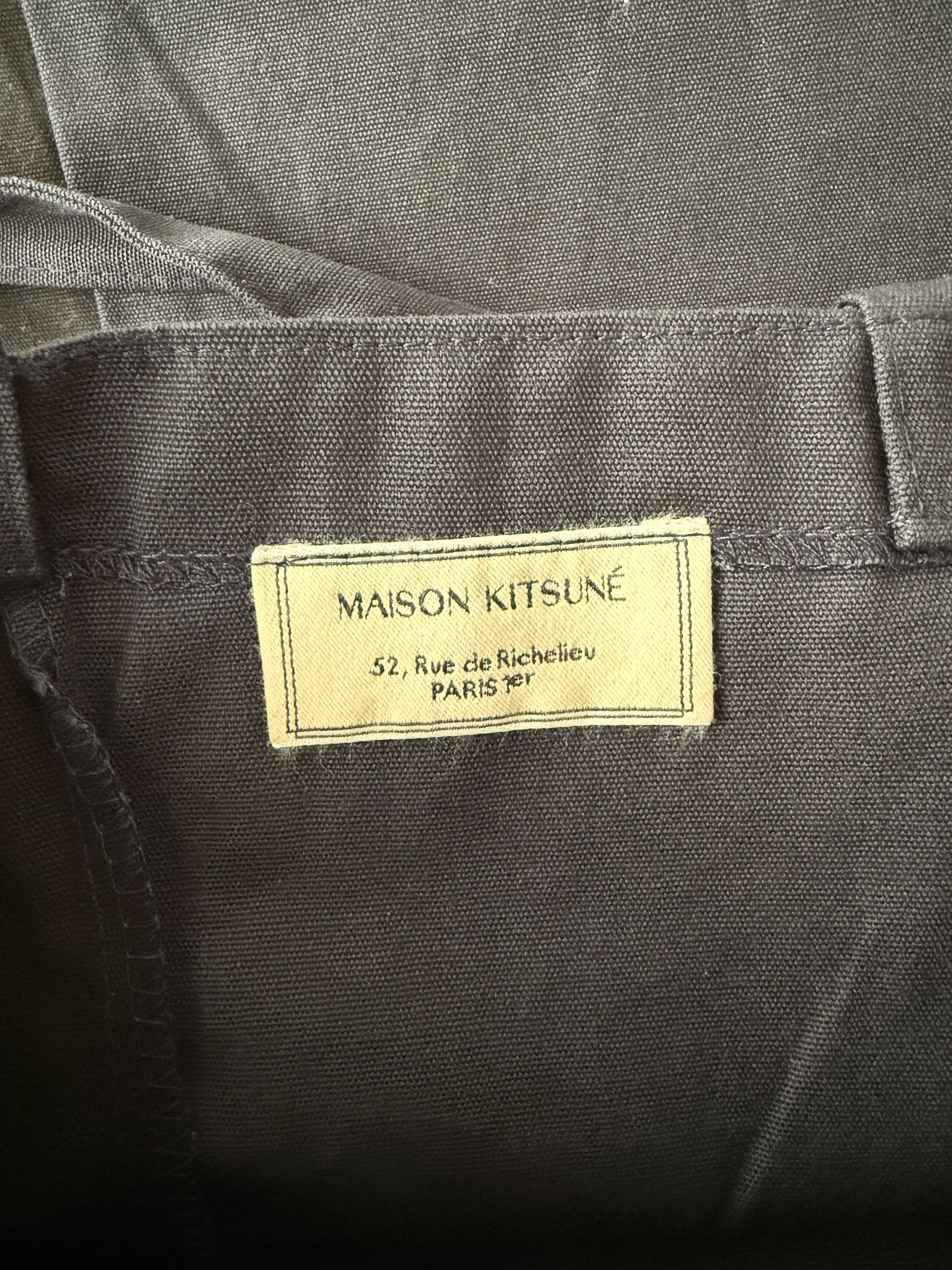 Maison Kitsune maison kitsune parisien tote bag Size ONE SIZE - 9 Thumbnail