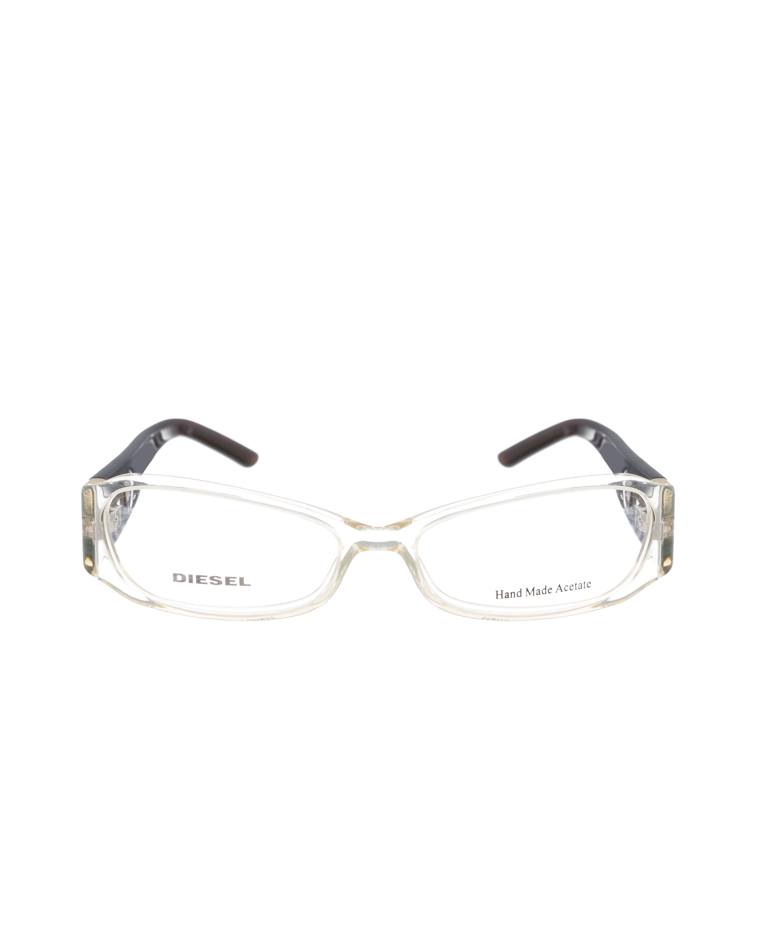 Diesel Diesel 00s Transparent Glasses with Havana Temples Size ONE SIZE - 1 Thumbnail