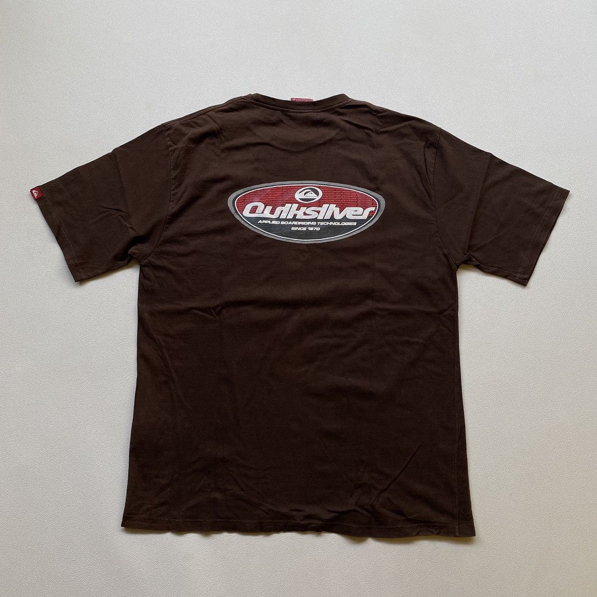 Quiksilver Quiksilver surfing vintage short tee Size US L / EU 52-54 / 3 - 4 Thumbnail