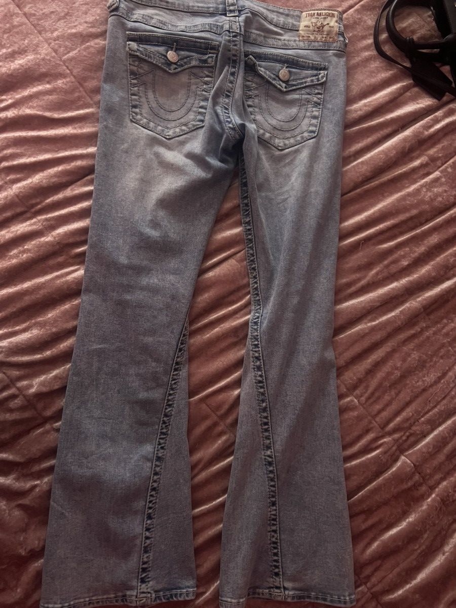 True Religion True Religion Low Rise Flare Jeans Size 30" / US 8 / IT 44 - 1 Thumbnail