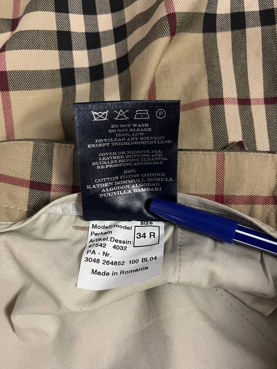 Burberry Burberry Nova Check Pants Classic Size US 34 / EU 50 - 11 Thumbnail
