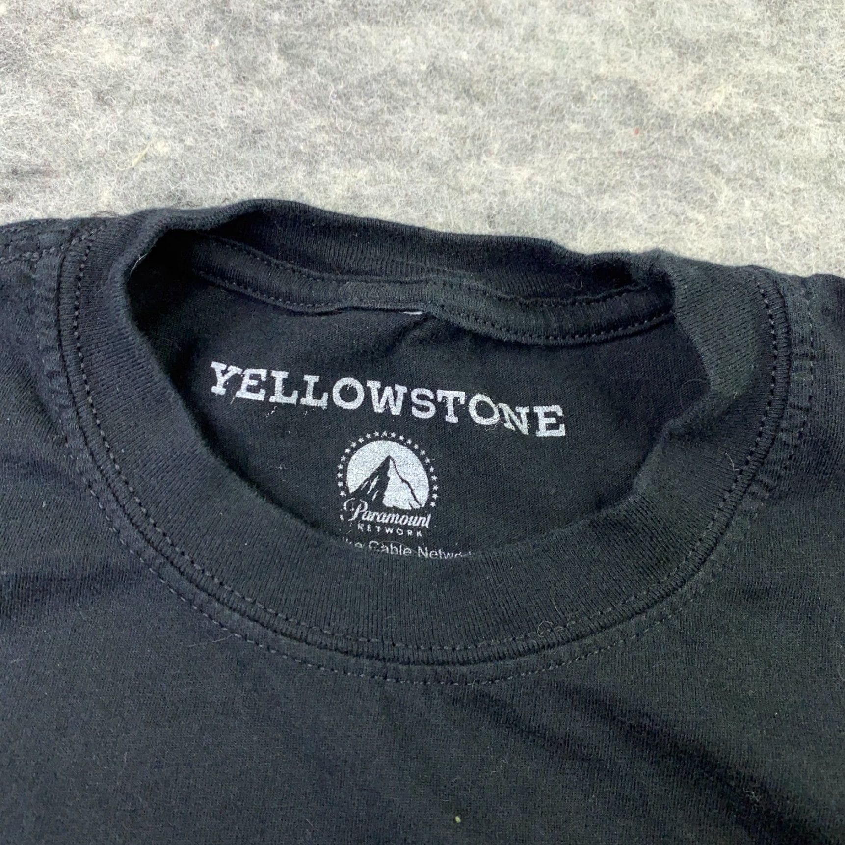 Vintage VINTAGE Yellowstone Dutton Ranch Womens Shirt Top Small Black Paramount TV Show Montana Size S / US 4 / IT 40 - 4 Thumbnail