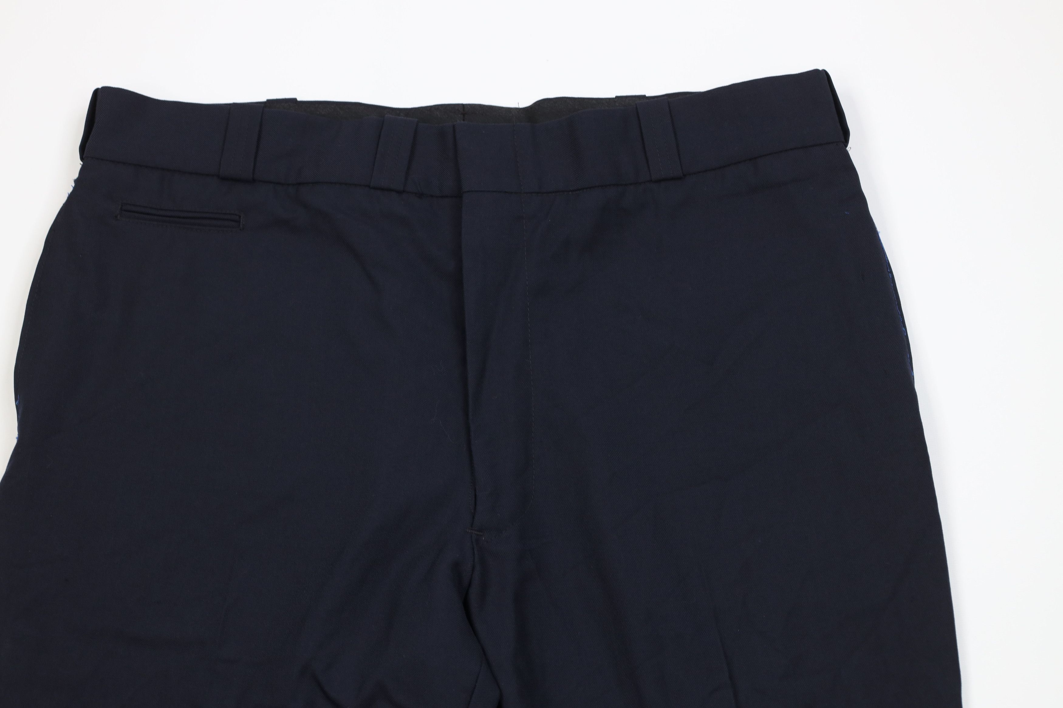 Vintage Vintage 70s Streetwear Blend Knit Wide Leg Chino Pants USA Size US 38 / EU 54 - 2 Thumbnail