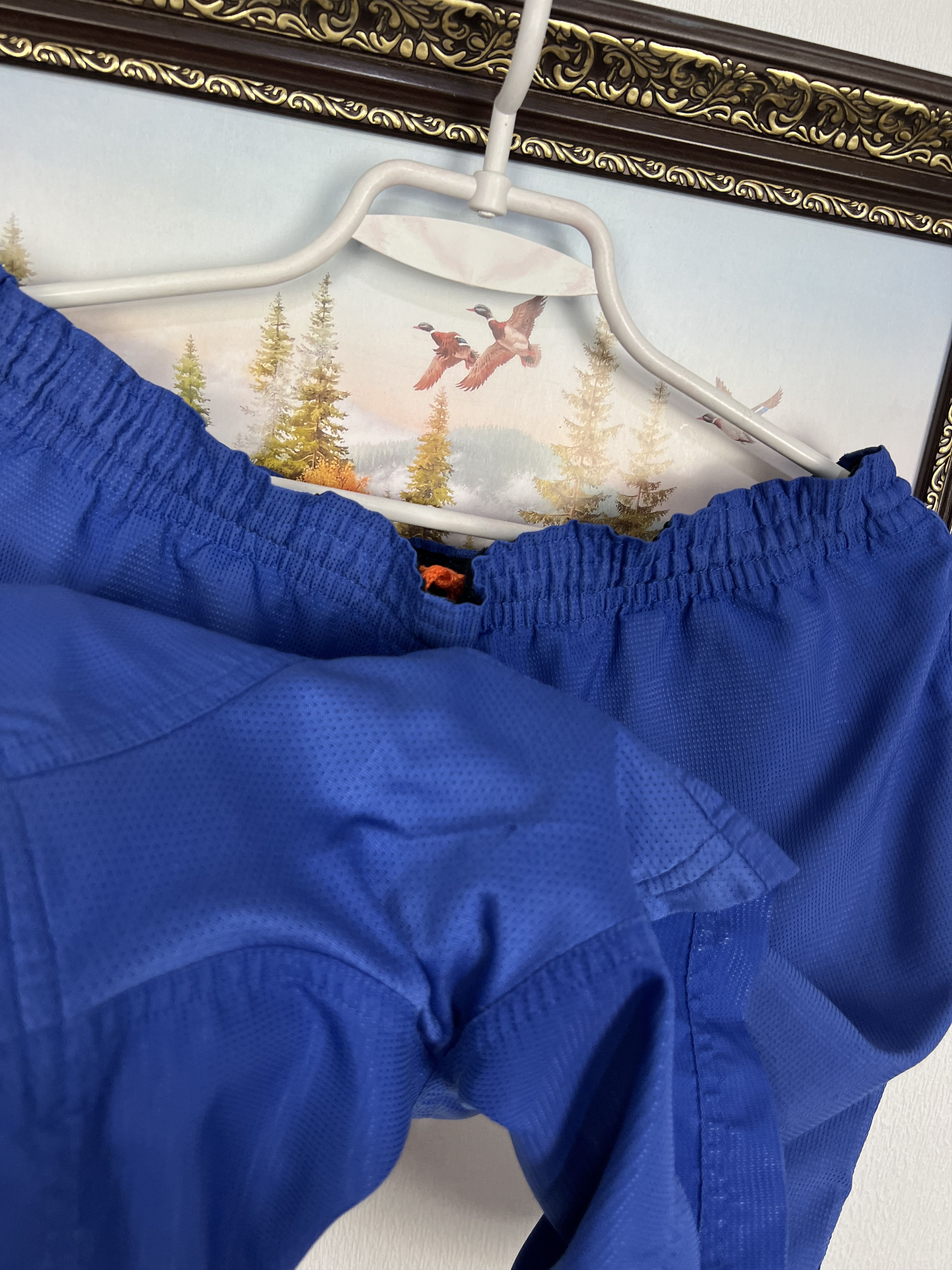 Nike Vintage 90's Nike Netherlands Holland Football Blue Shorts Size US 32 / EU 48 - 4 Thumbnail