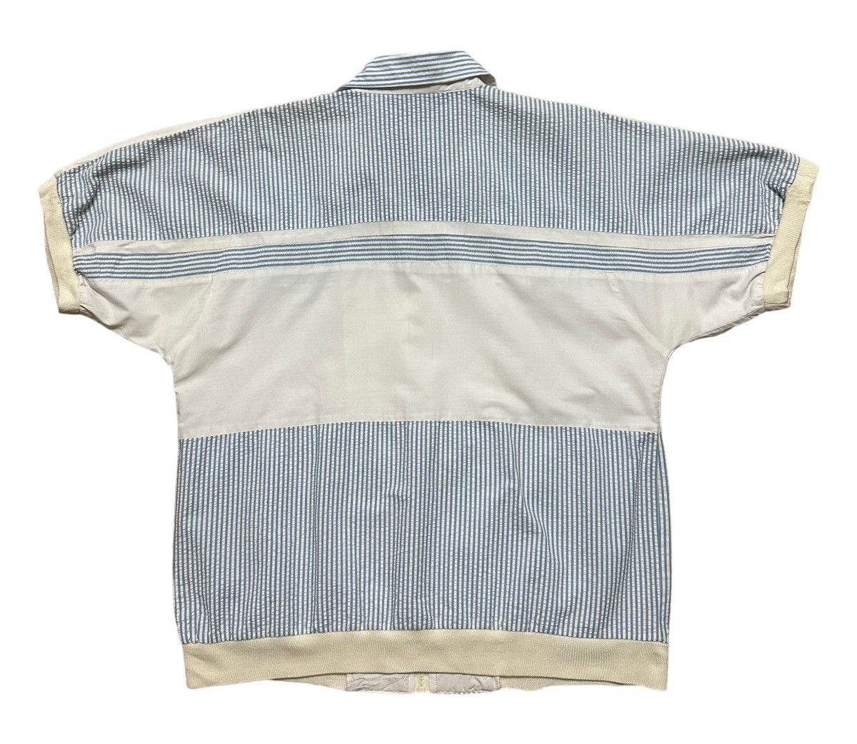 Christian Dior Monsieur Vintage Christian Dior Monsieur striped short sleeve shirt Size US L / EU 52-54 / 3 - 2 Thumbnail