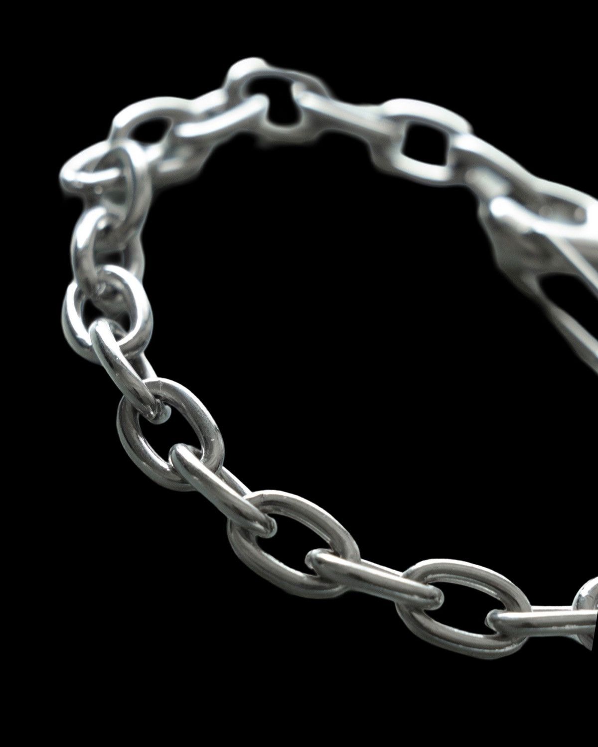 Number (N)ine Silver Chain Bracelet Size ONE SIZE - 6 Thumbnail