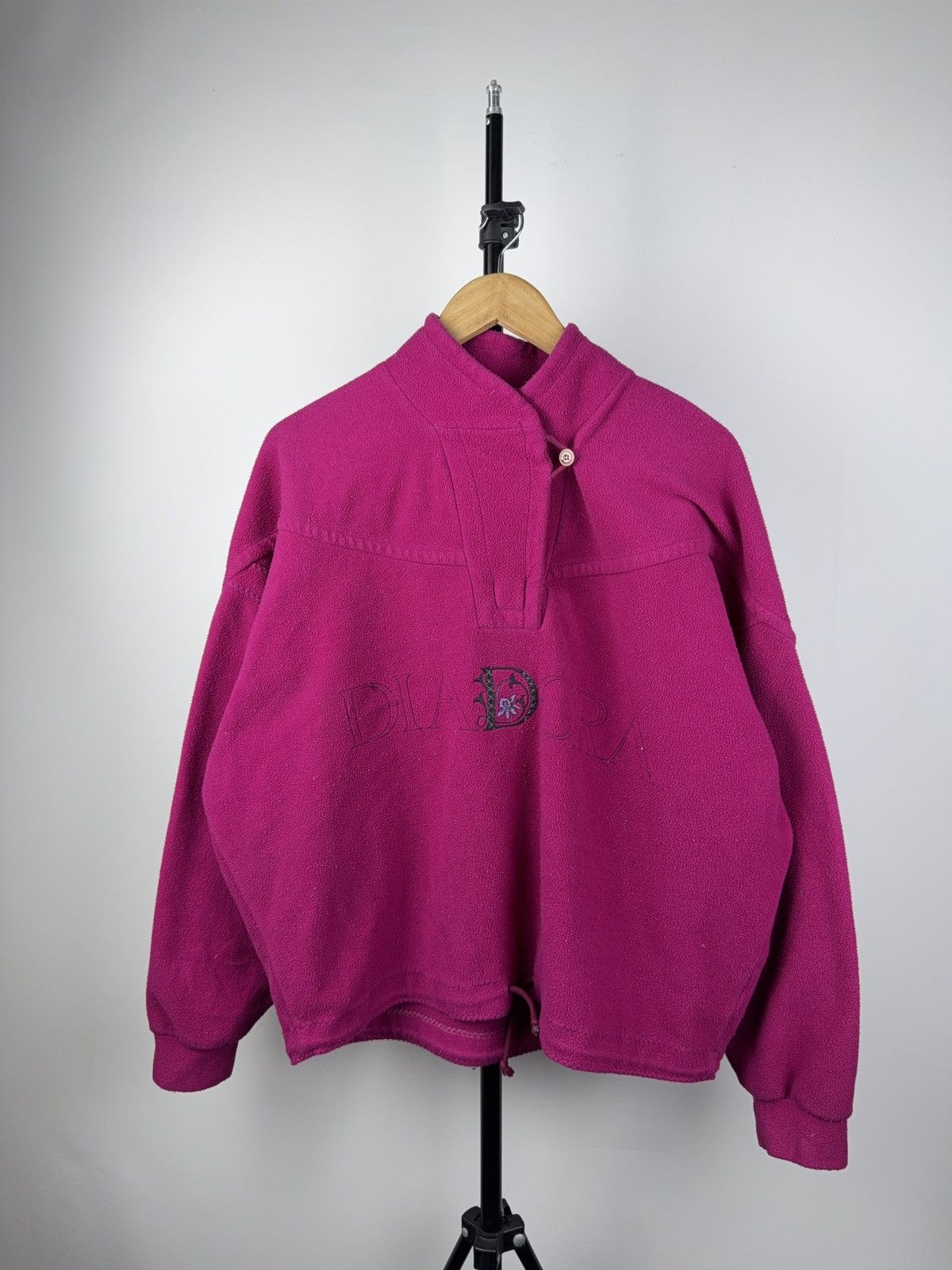 Diadora × Japanese Brand × Vintage Vintage Diadora Crewneck Sweatshirt Made In Italy Embroidery Size US M / EU 48-50 / 2 - 1 Thumbnail